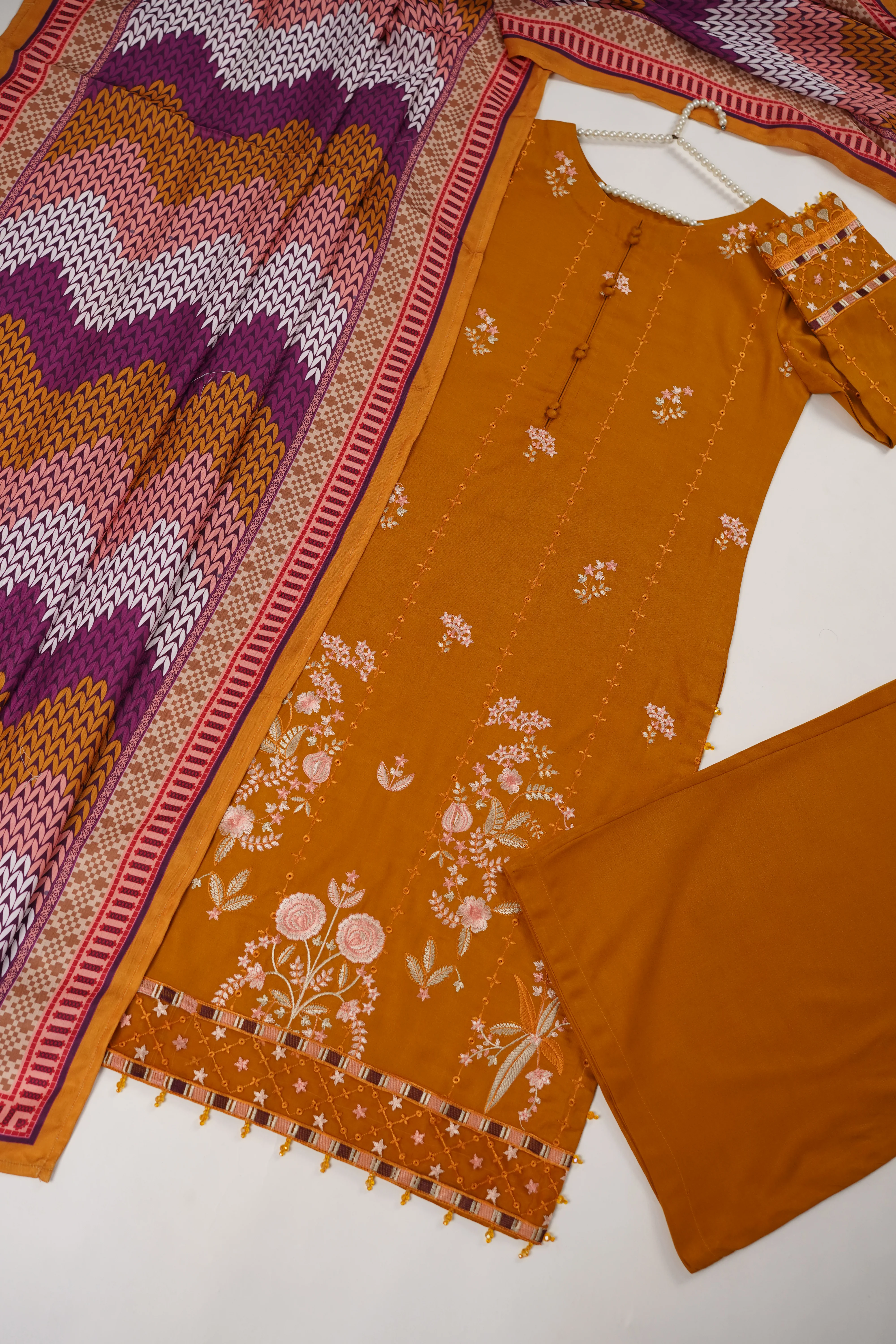 Shagun Exclusive Embroidery Eid Collection BF-06 - Image 10