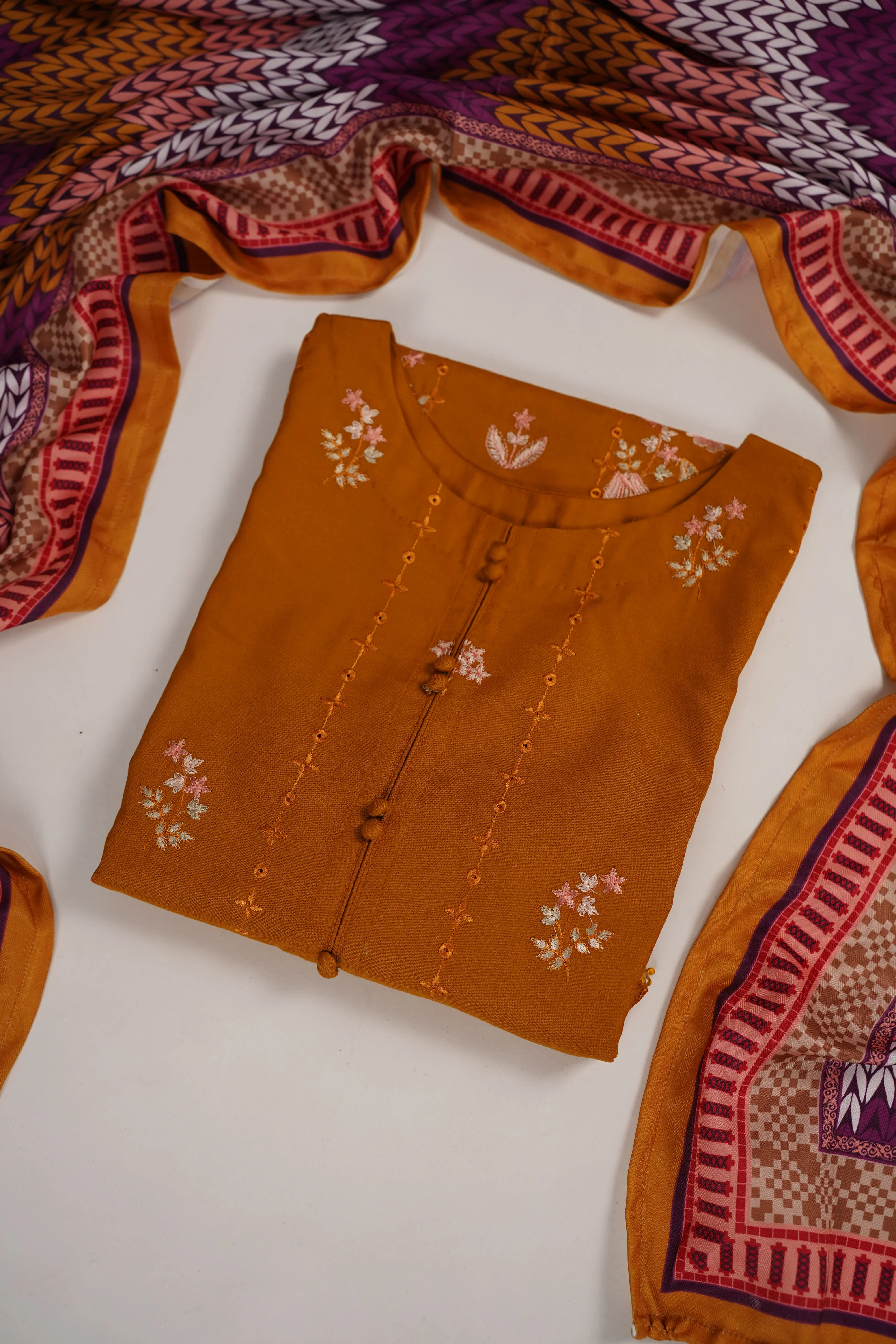 Shagun Exclusive Embroidery Eid Collection BF-06 - Image 2