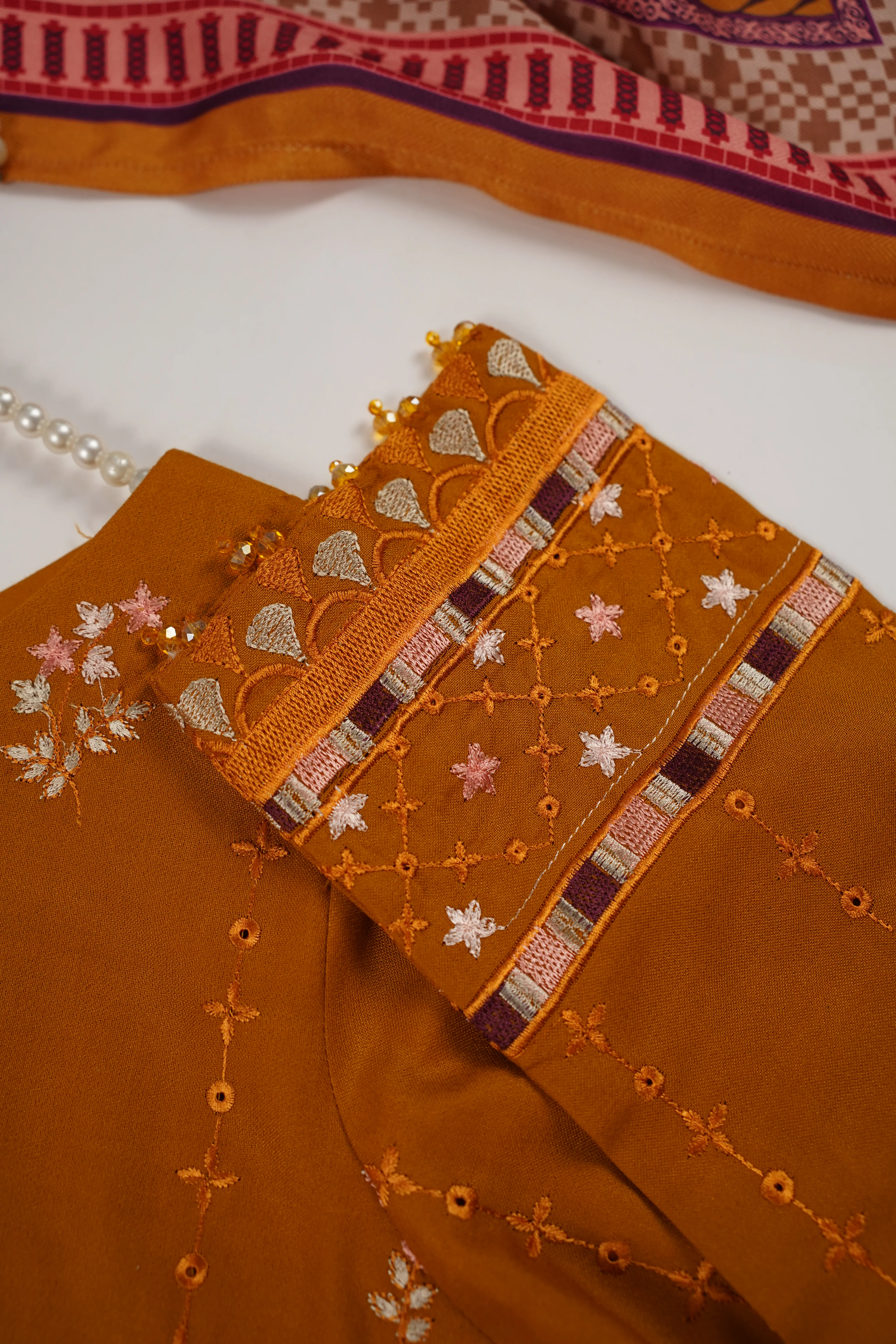 Shagun Exclusive Embroidery Eid Collection BF-06 - Image 4
