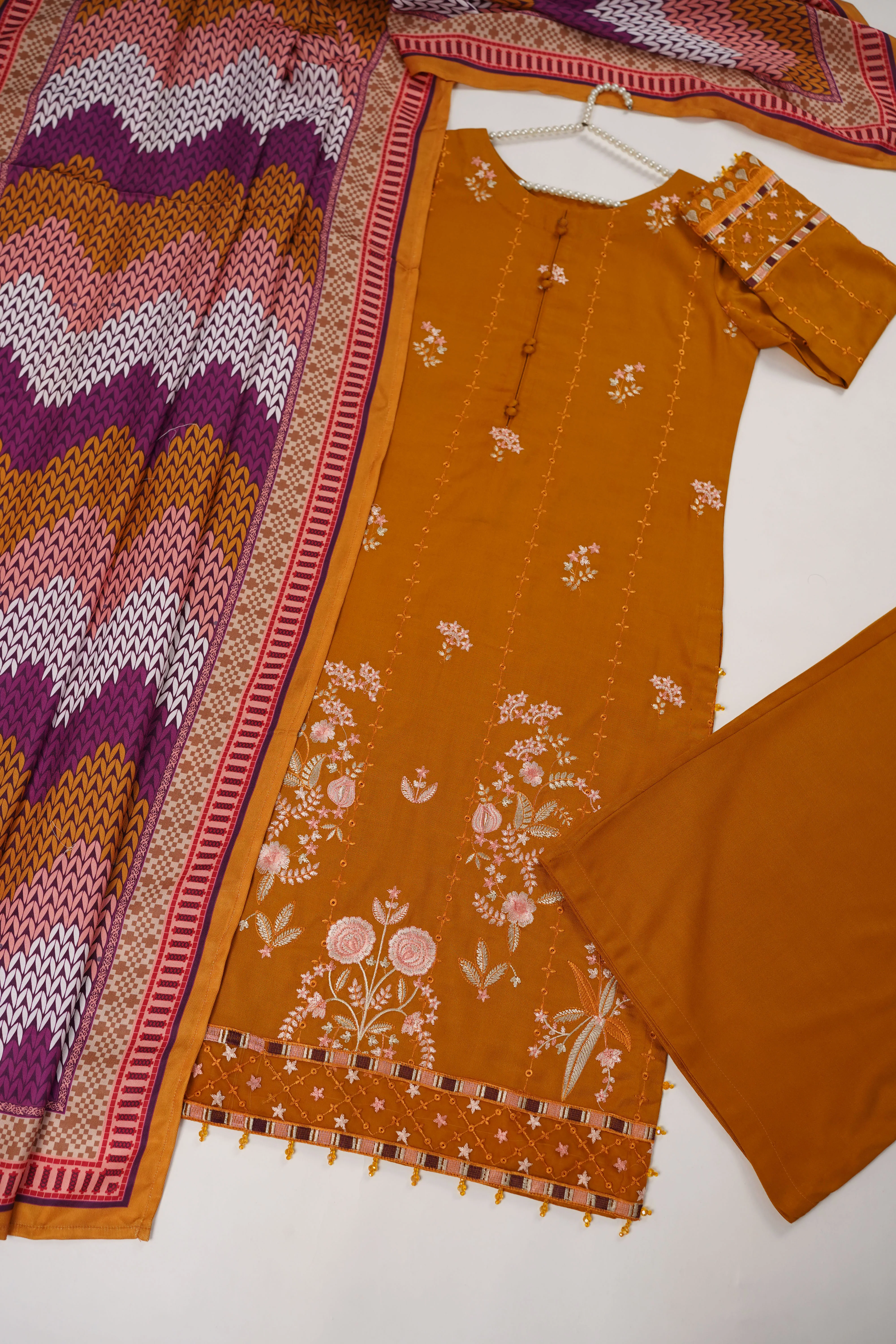 Shagun Exclusive Embroidery Eid Collection BF-06 - Image 6