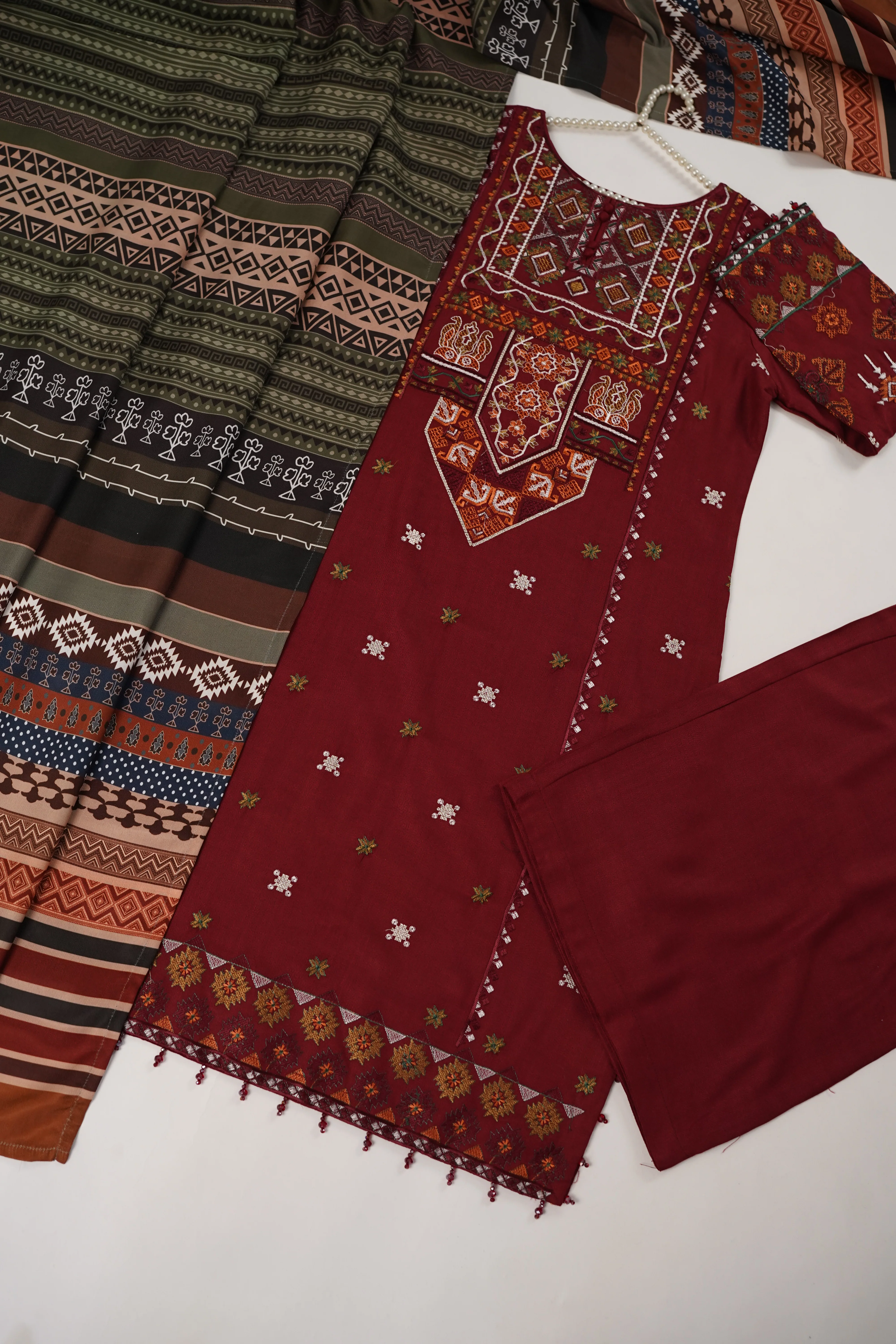 Shagun Exclusive Embroidery Eid Collection BF-07 - Image 10