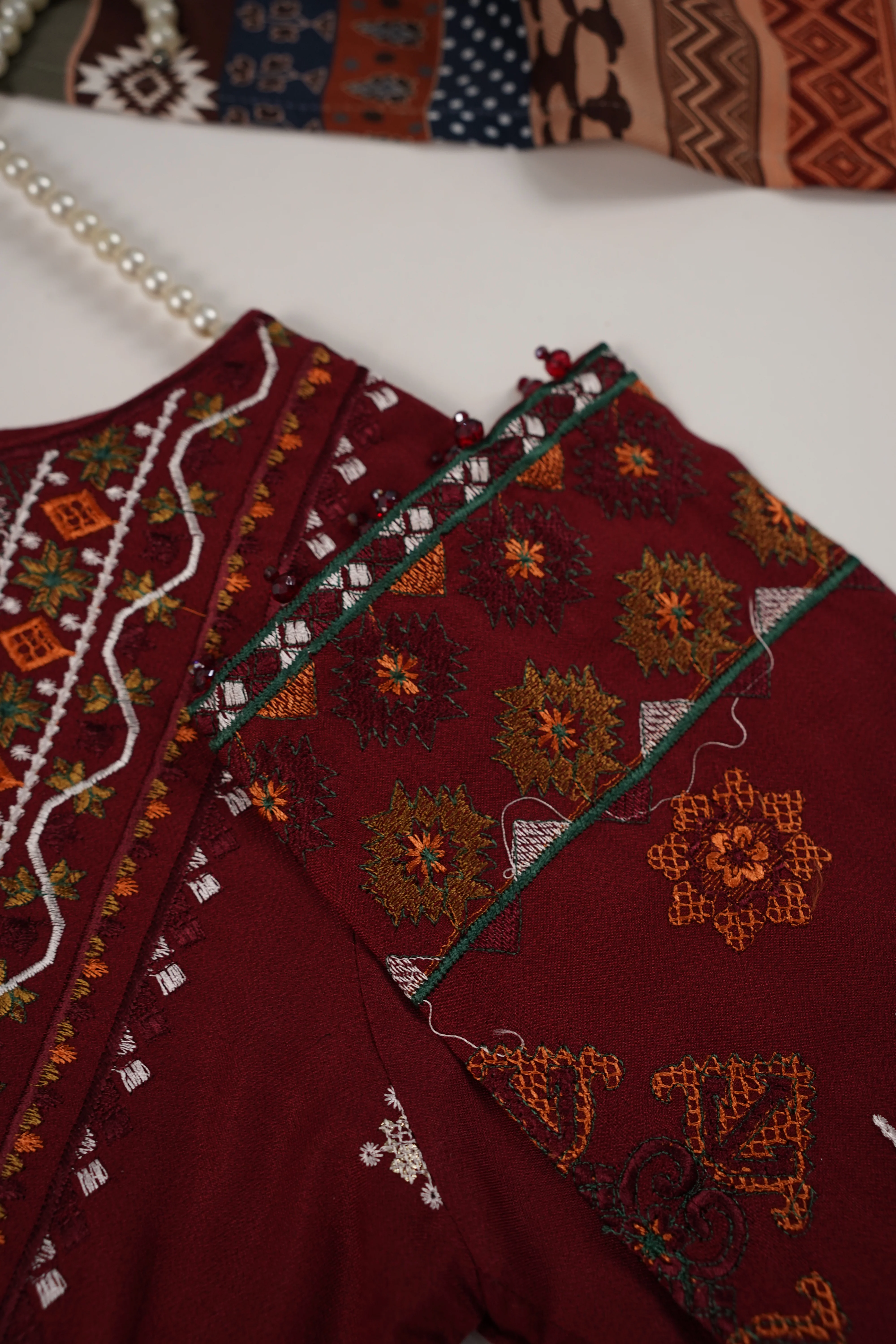 Shagun Exclusive Embroidery Eid Collection BF-07 - Image 4