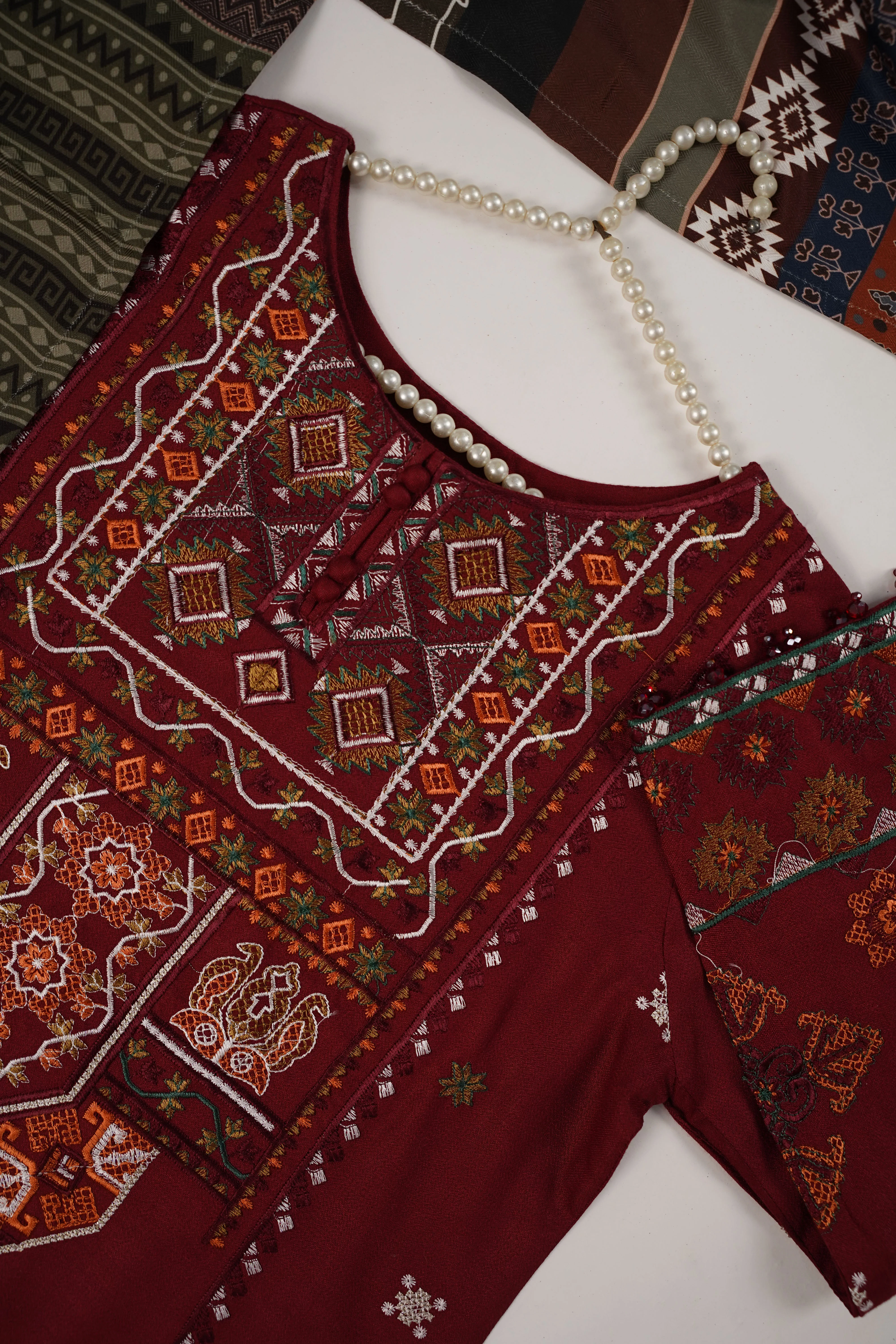 Shagun Exclusive Embroidery Eid Collection BF-07 - Image 8