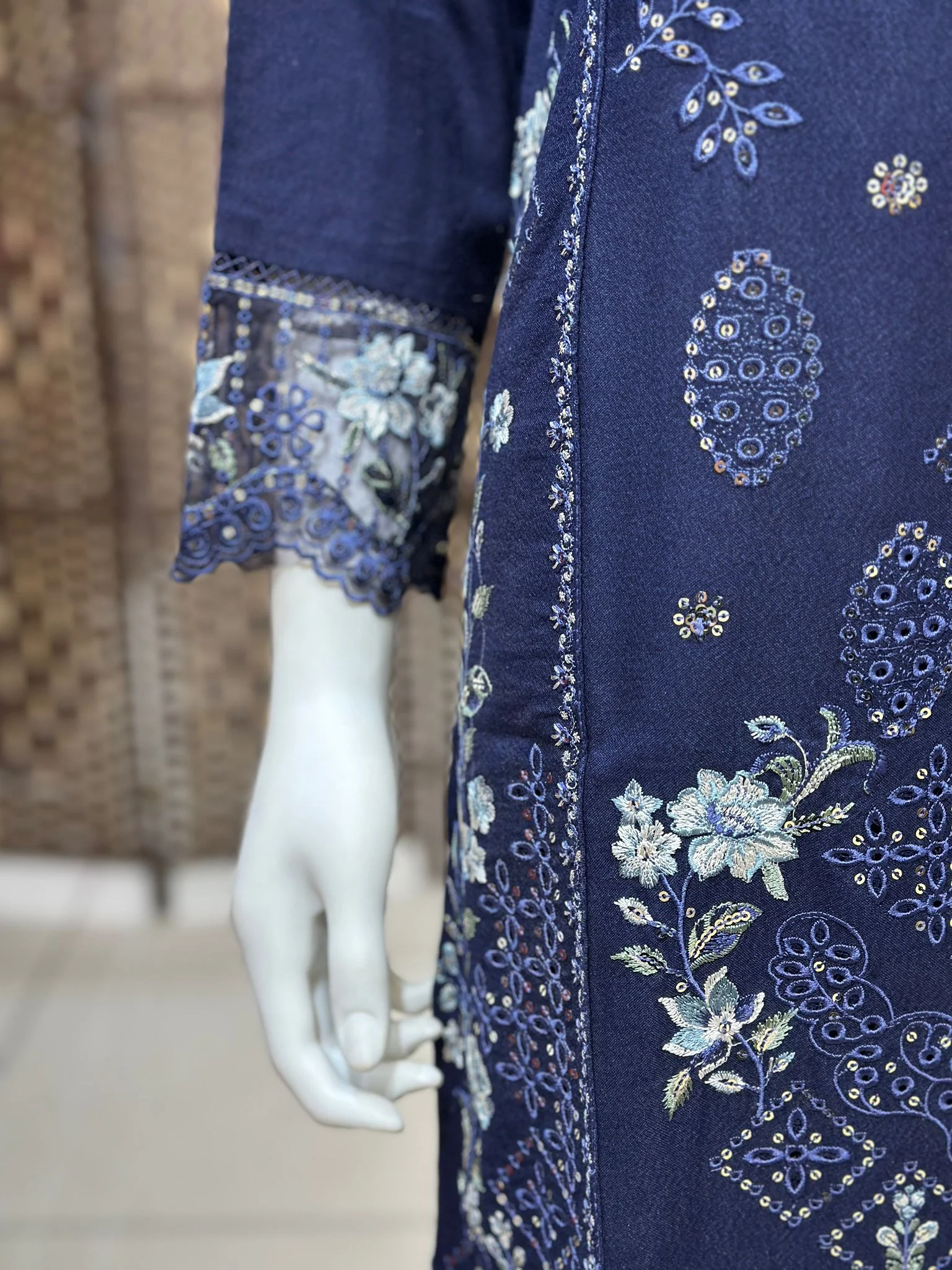 Shagun Exclusive Embroidery Collection ZT-01 - Image 3