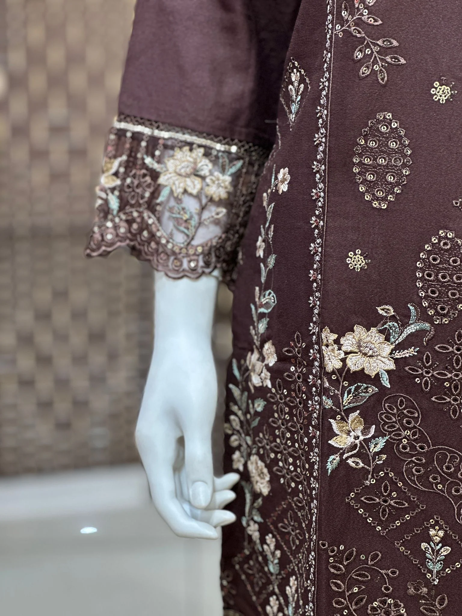 Shagun Exclusive Embroidery Collection ZT-02 - Image 3