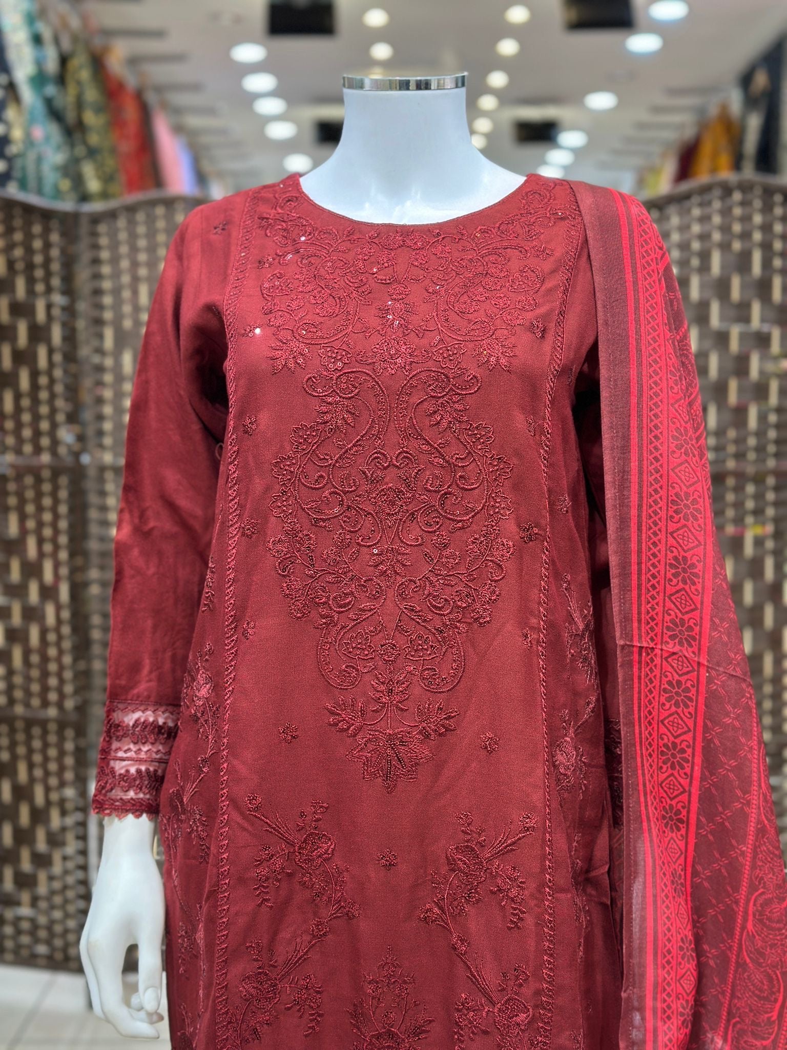 Shagun Exclusive Embroidery Collection ZT-03 - Image 2