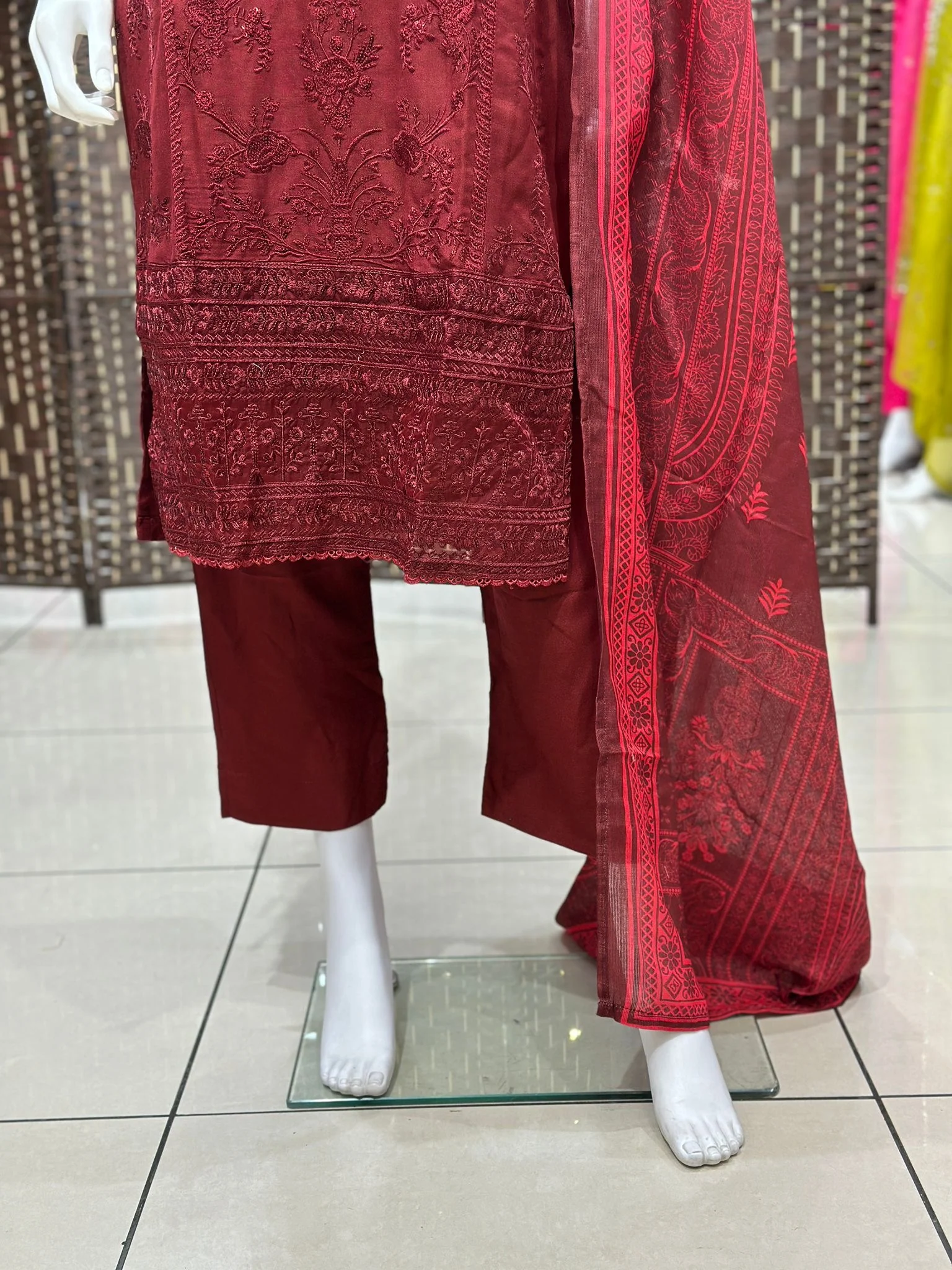 Shagun Exclusive Embroidery Collection ZT-03 - Image 5