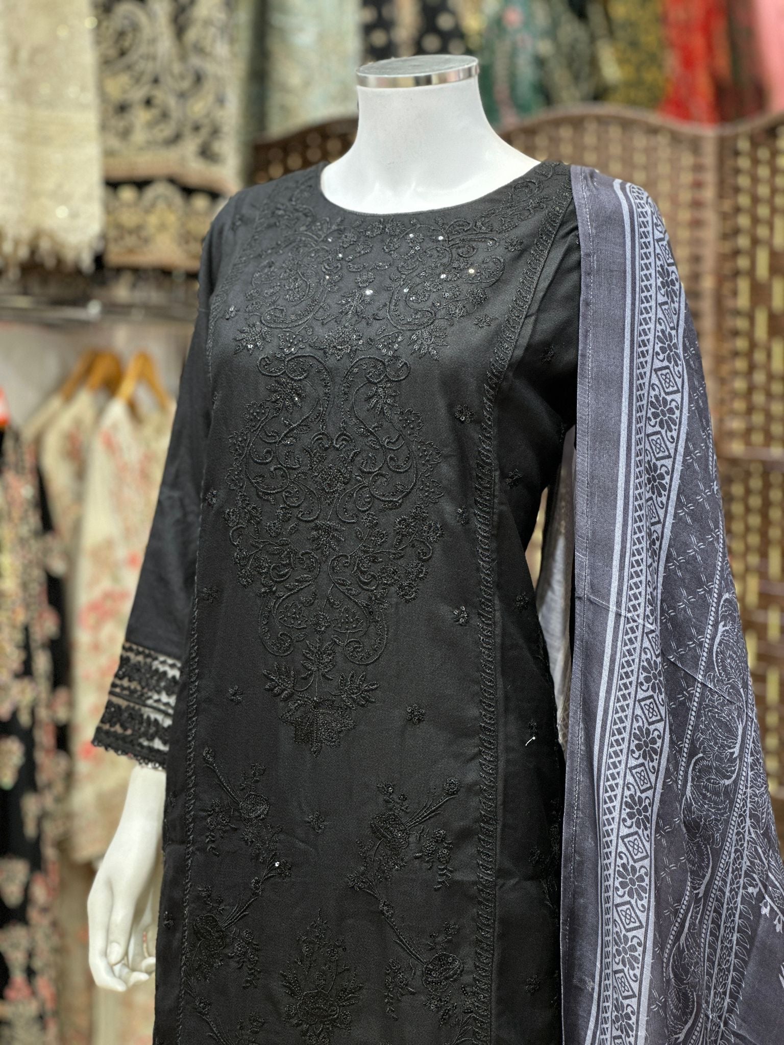 Shagun Exclusive Embroidery Collection ZT-04 - Image 5
