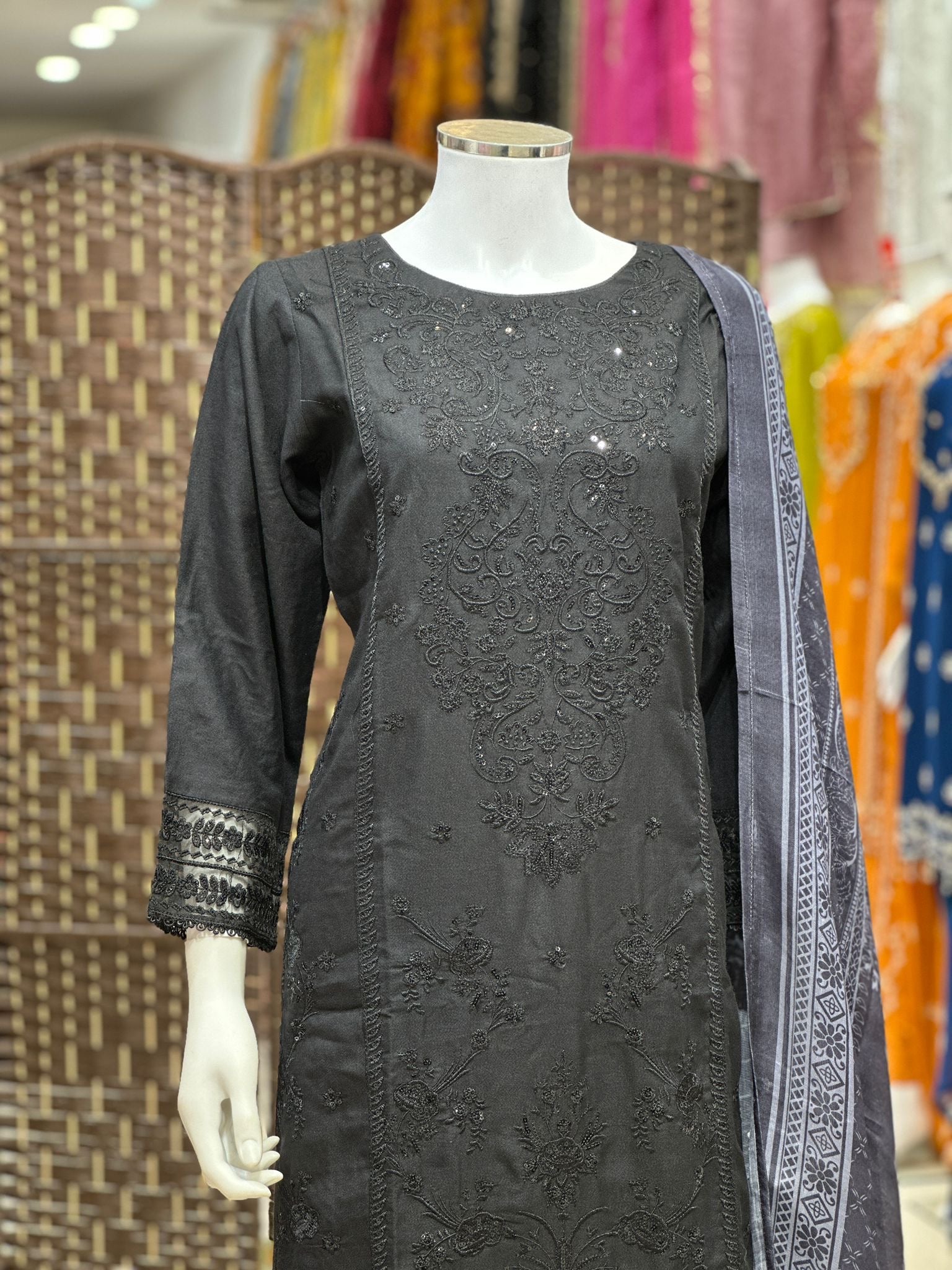 Shagun Exclusive Embroidery Collection ZT-04 - Image 7