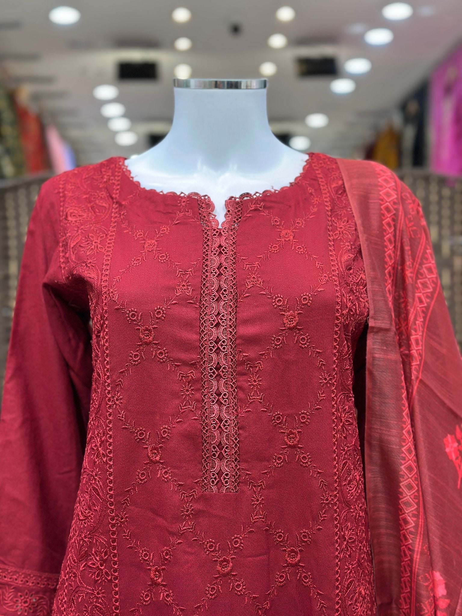 Shagun Exclusive Embroidery Collection ZT-05 - Image 4