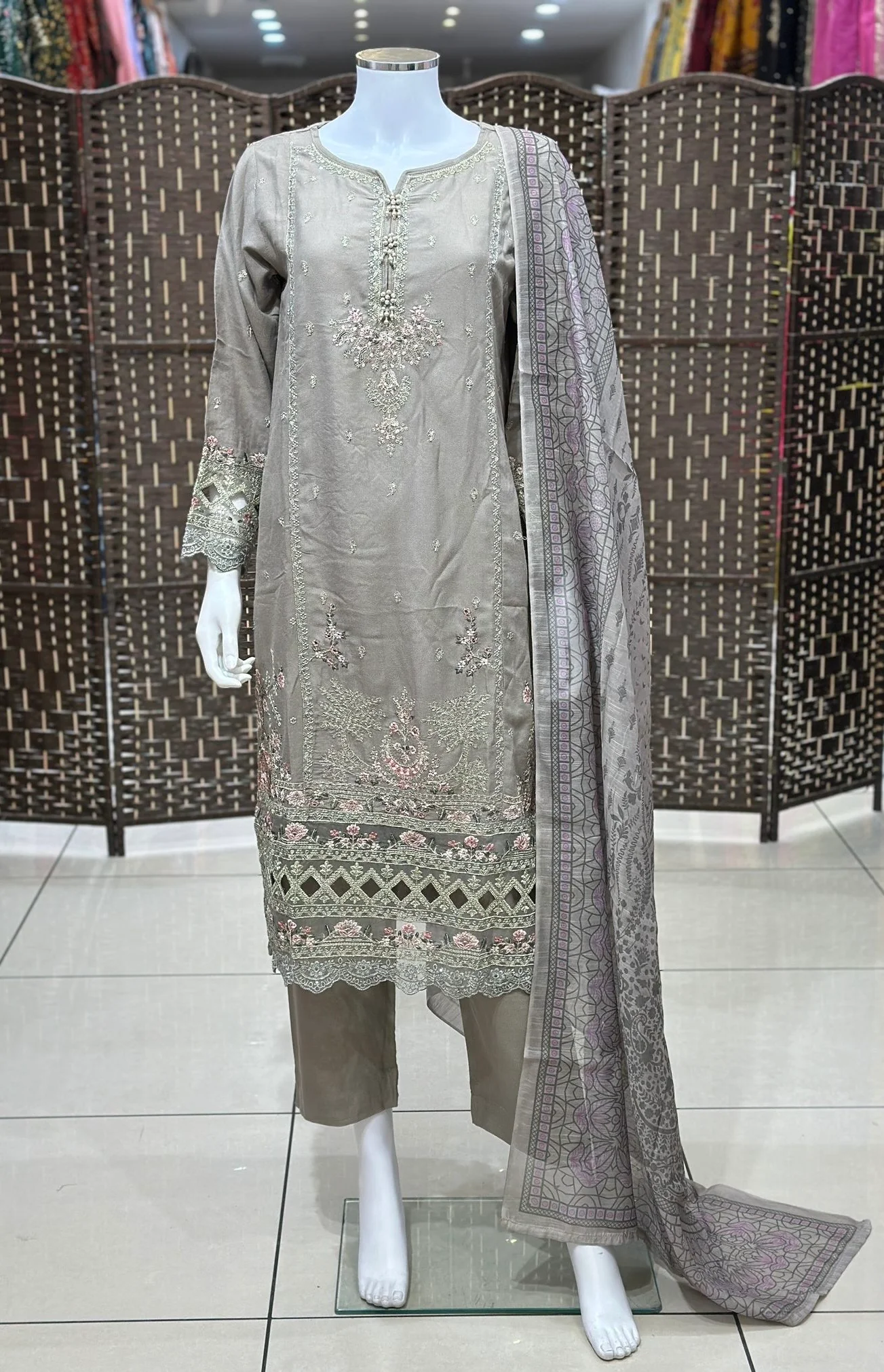 Shagun Exclusive Embroidery Collection ZT-07