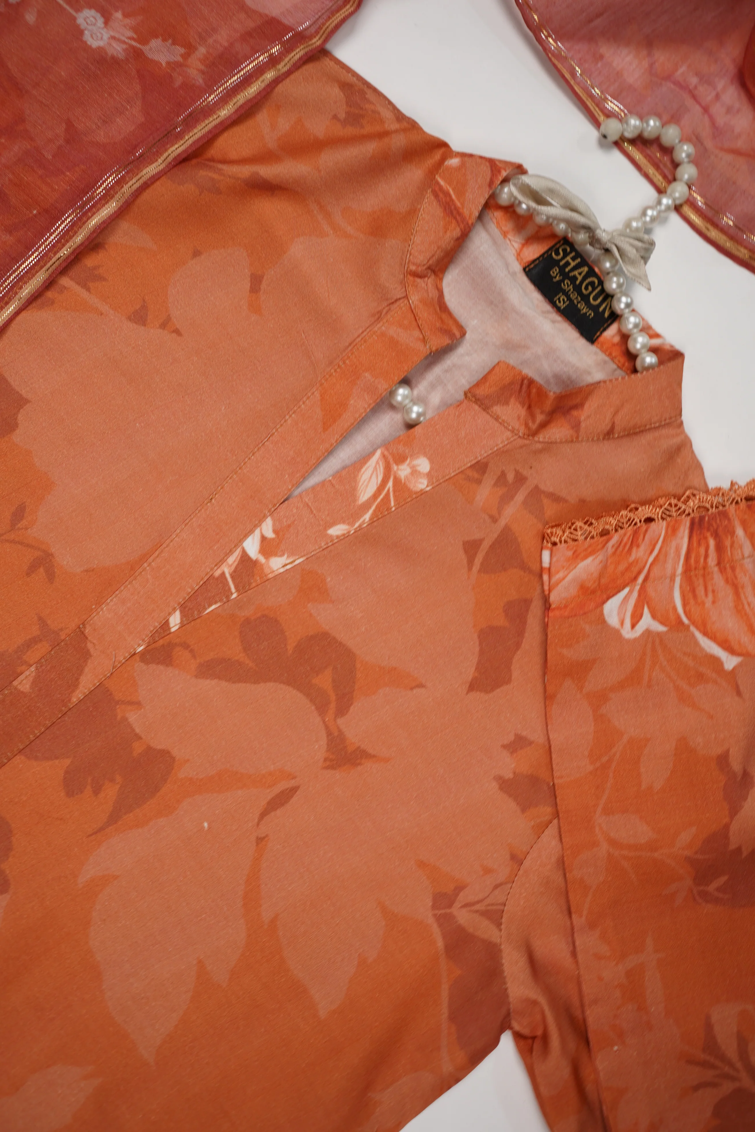 Shagun exclusive Farshi shalwar Linen collection 2025 NB-001 - Image 15