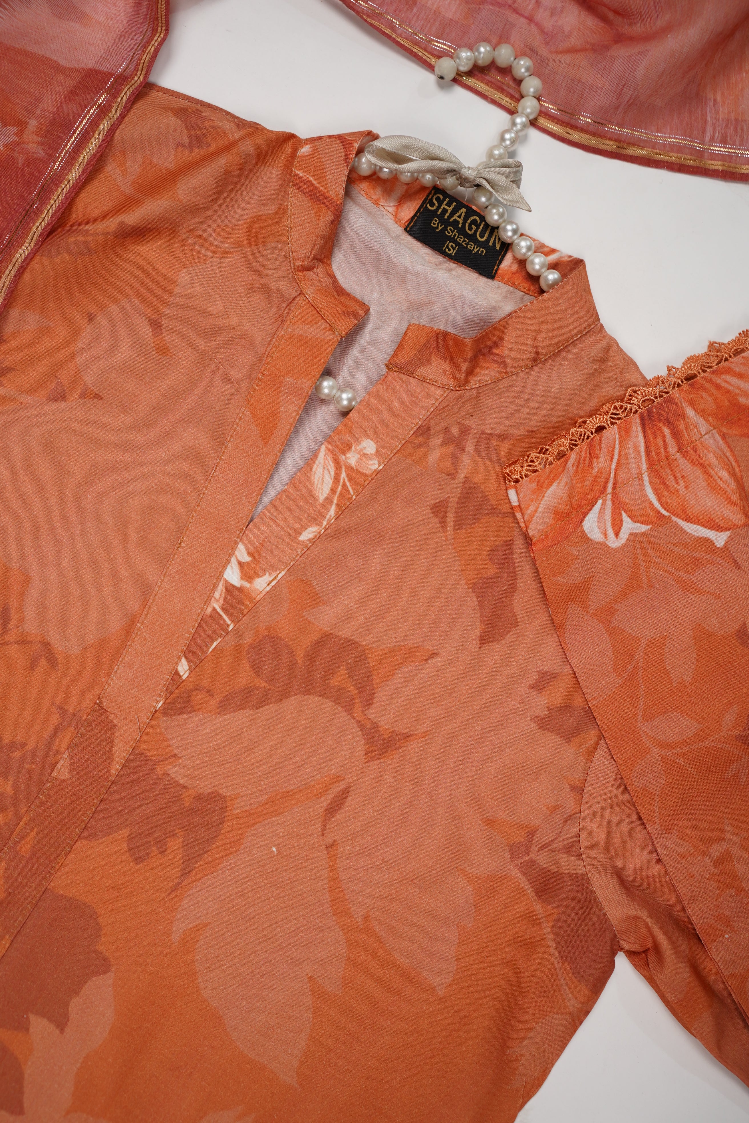 Shagun exclusive Farshi shalwar Linen collection 2025 NB-001 - Image 16