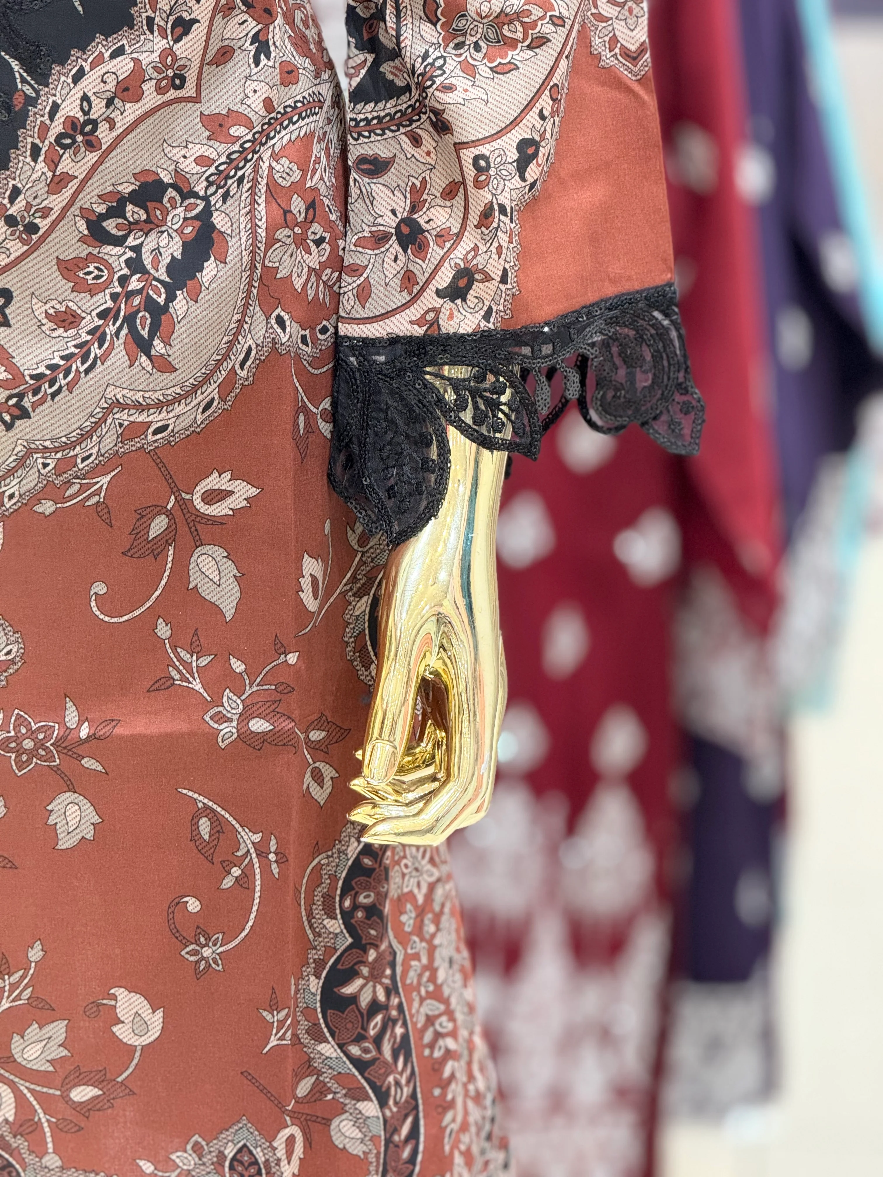 Shagun Exclusive Maria b Inspired Lawn Eid Collection 2025 MS-001 - Image 16