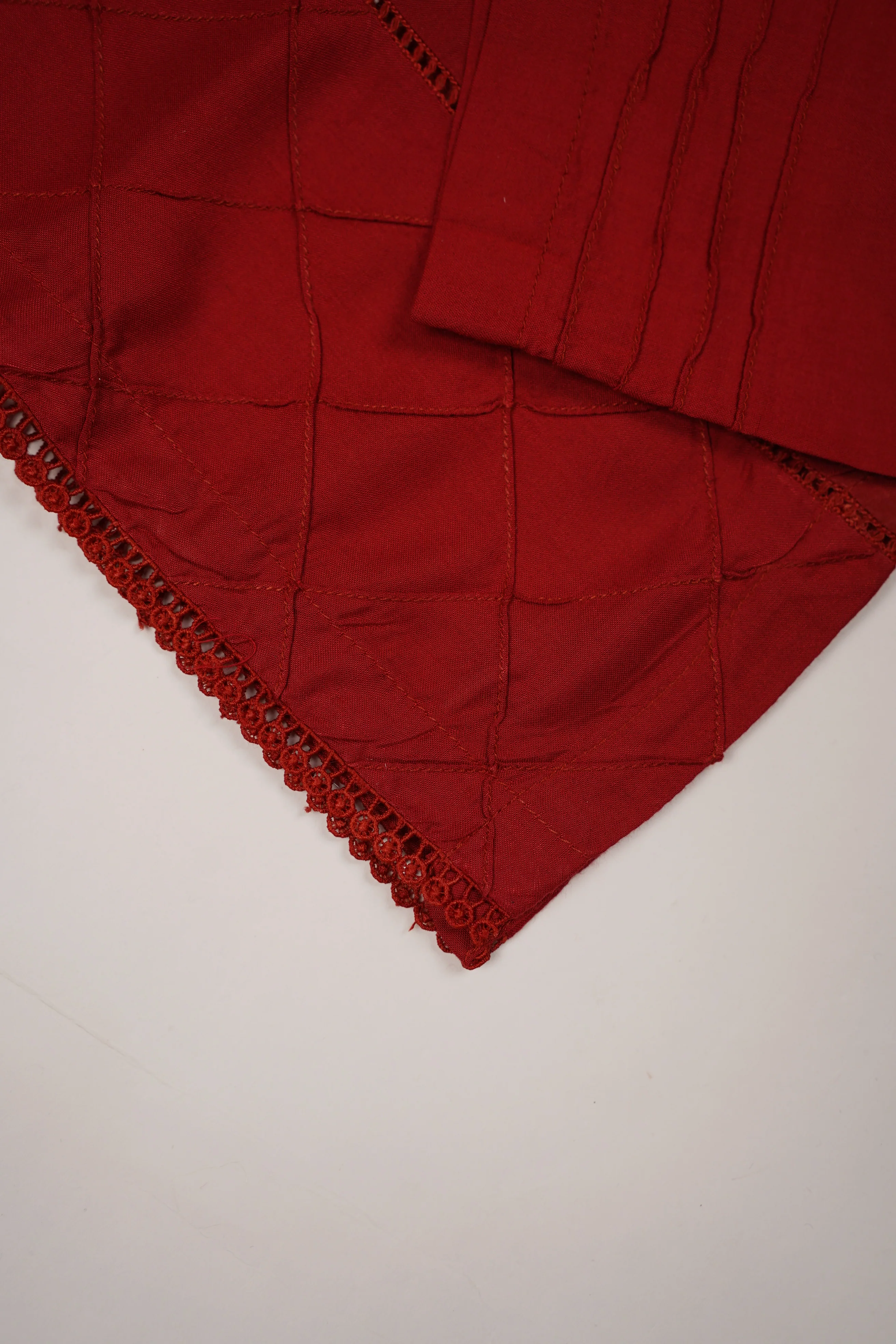 Shagun Linen Collection With Velvet Shawl YT-01 - Image 9