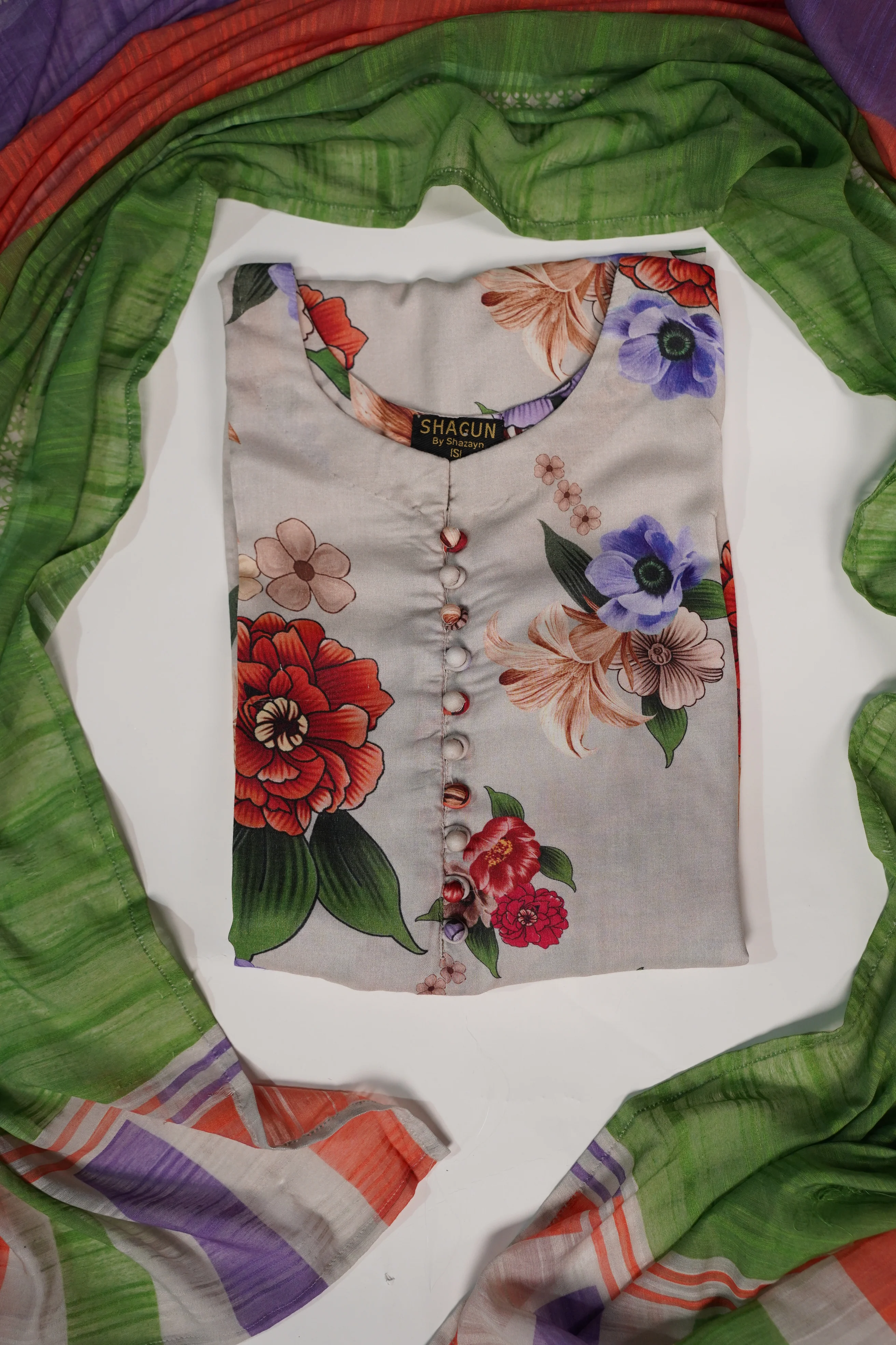 Shagun Exclusive Linen Winter Collection sb-003 - Image 7