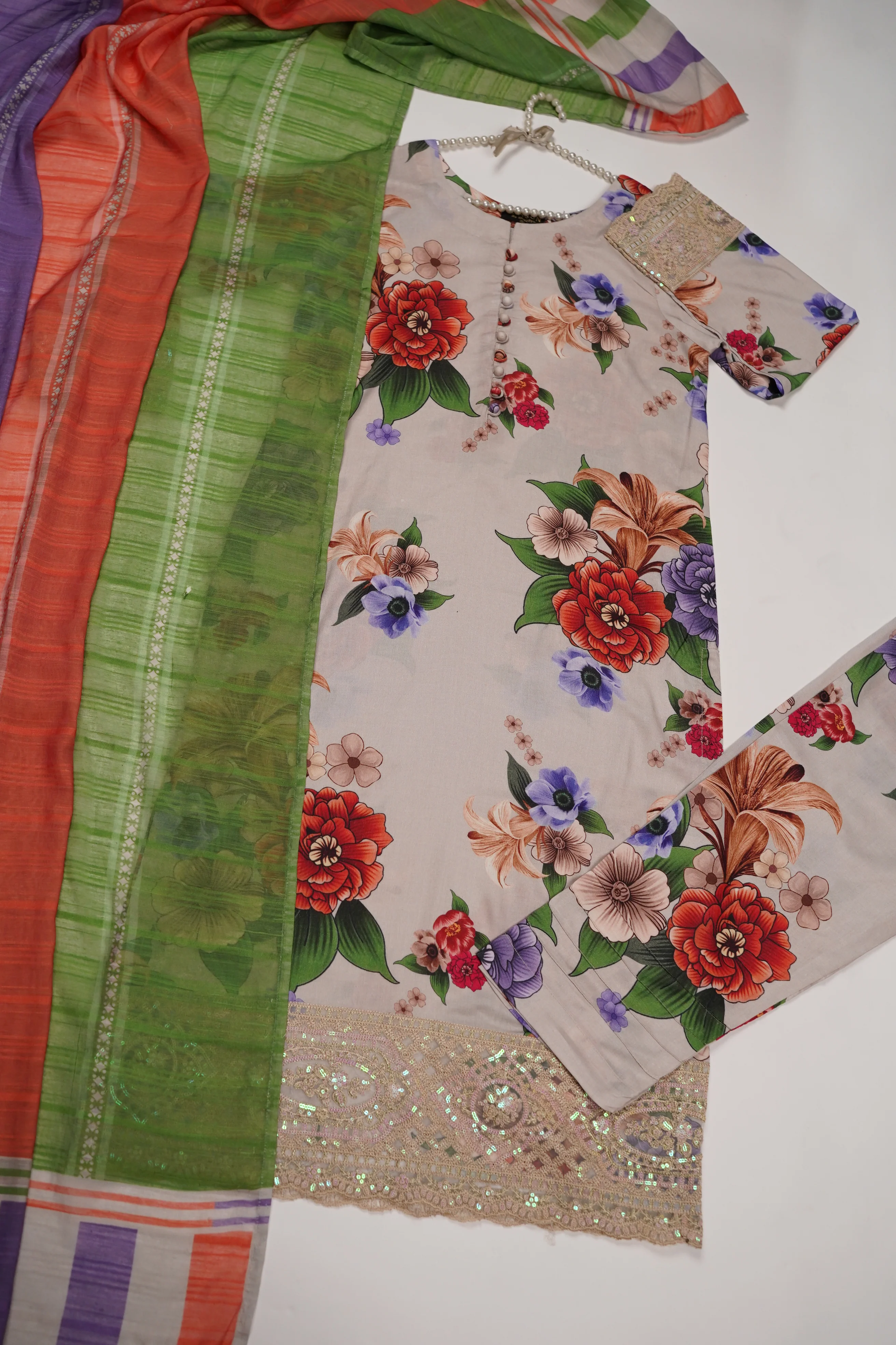 Shagun Exclusive Linen Winter Collection sb-003 - Image 8