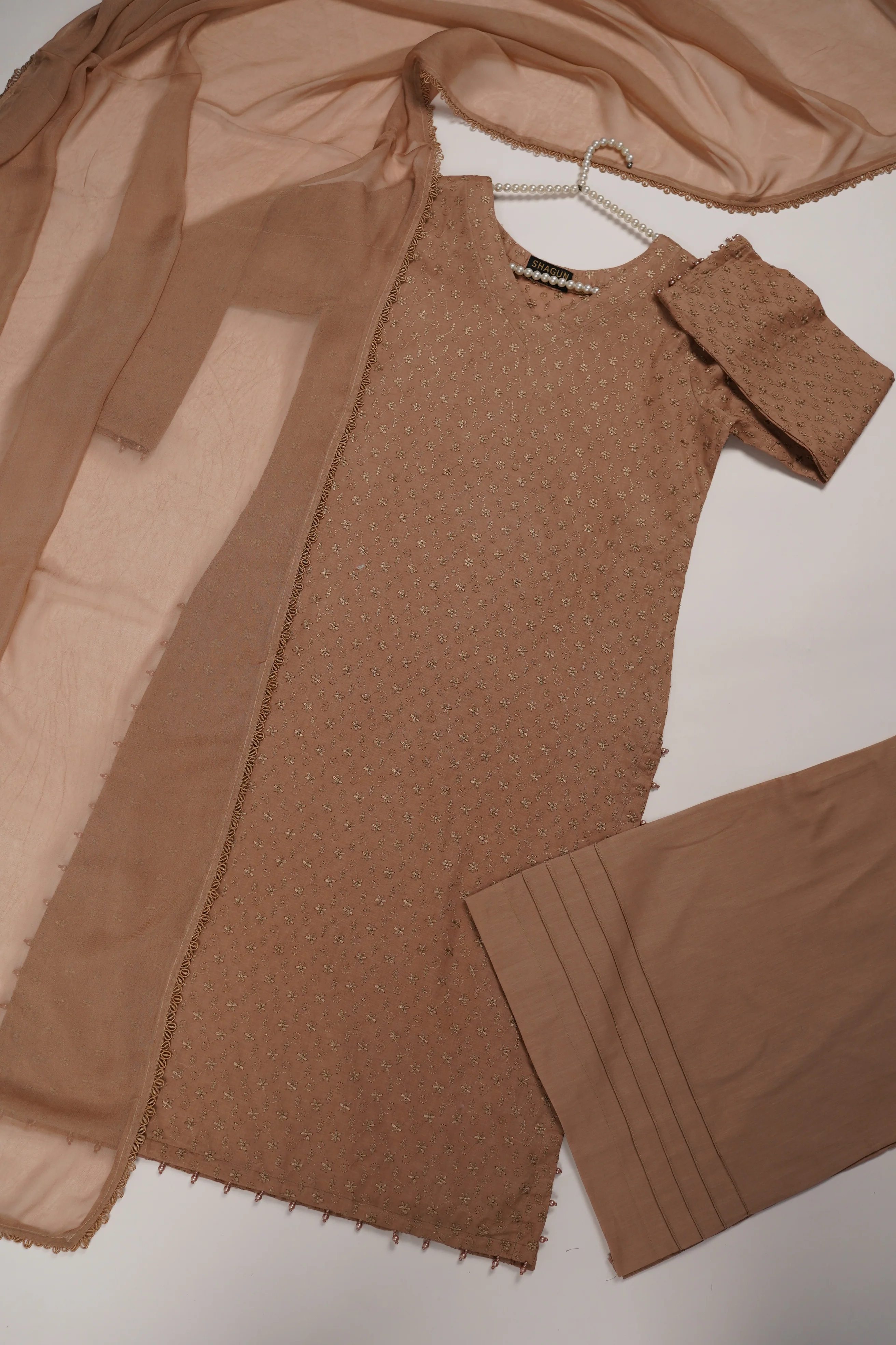 shagun exclusive plazo trouser cotton collection SD-01 - Image 7