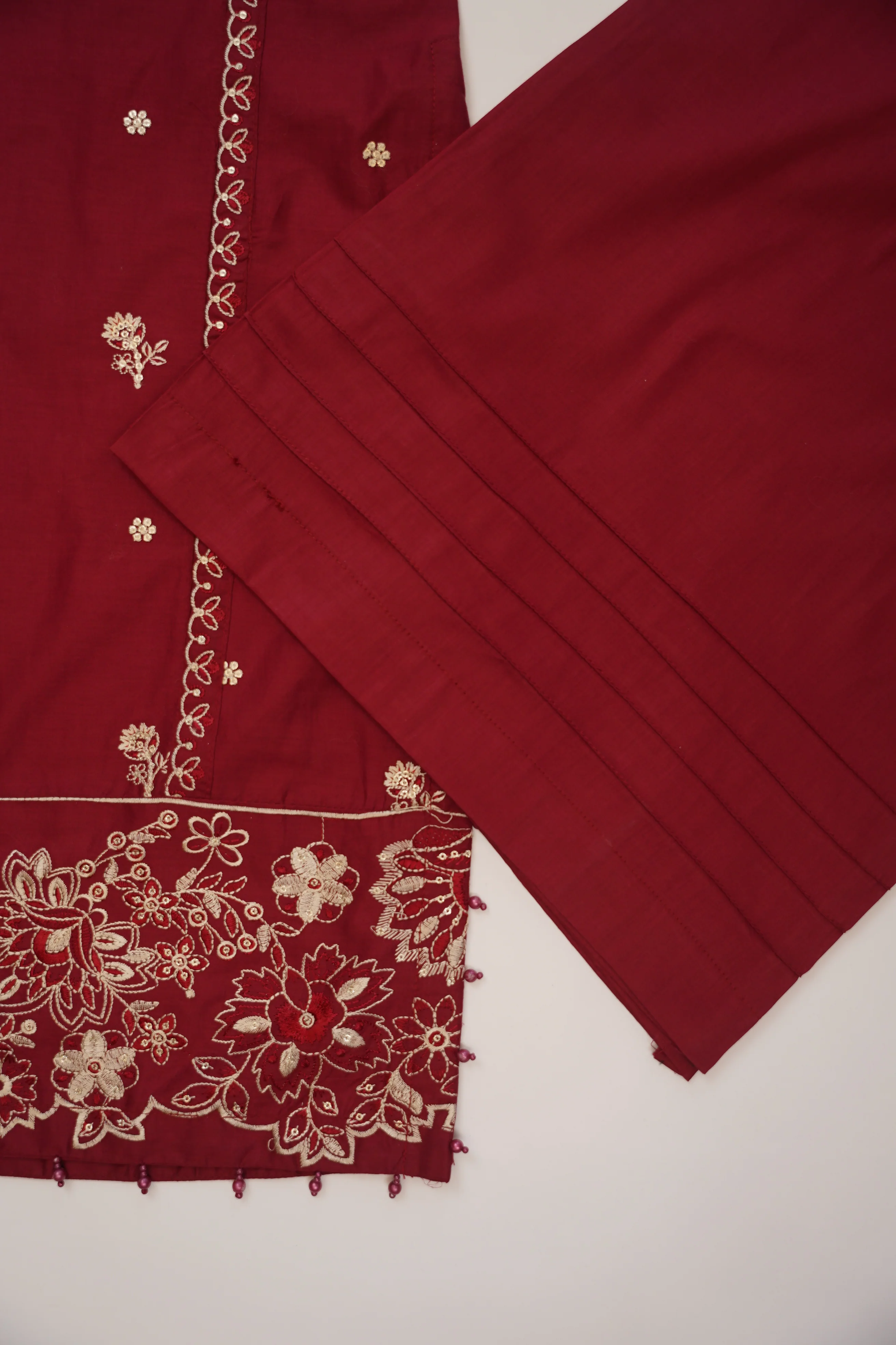 shagun exclusive plazo trouser lawn collection vol 2 HD-03 - Image 6