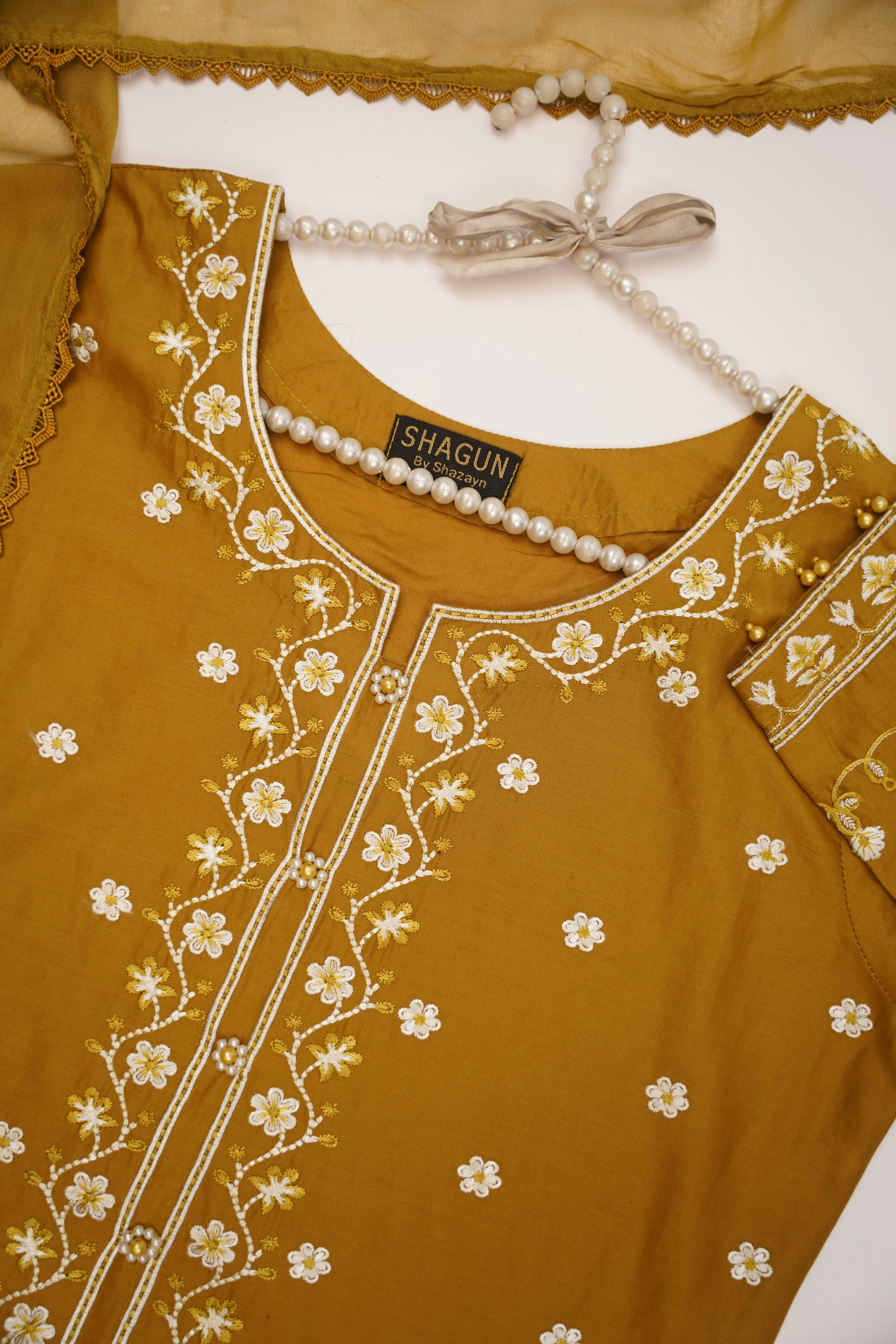 shagun exclusive plazo trouser lawn collection vol 2 HD-02 - Image 3