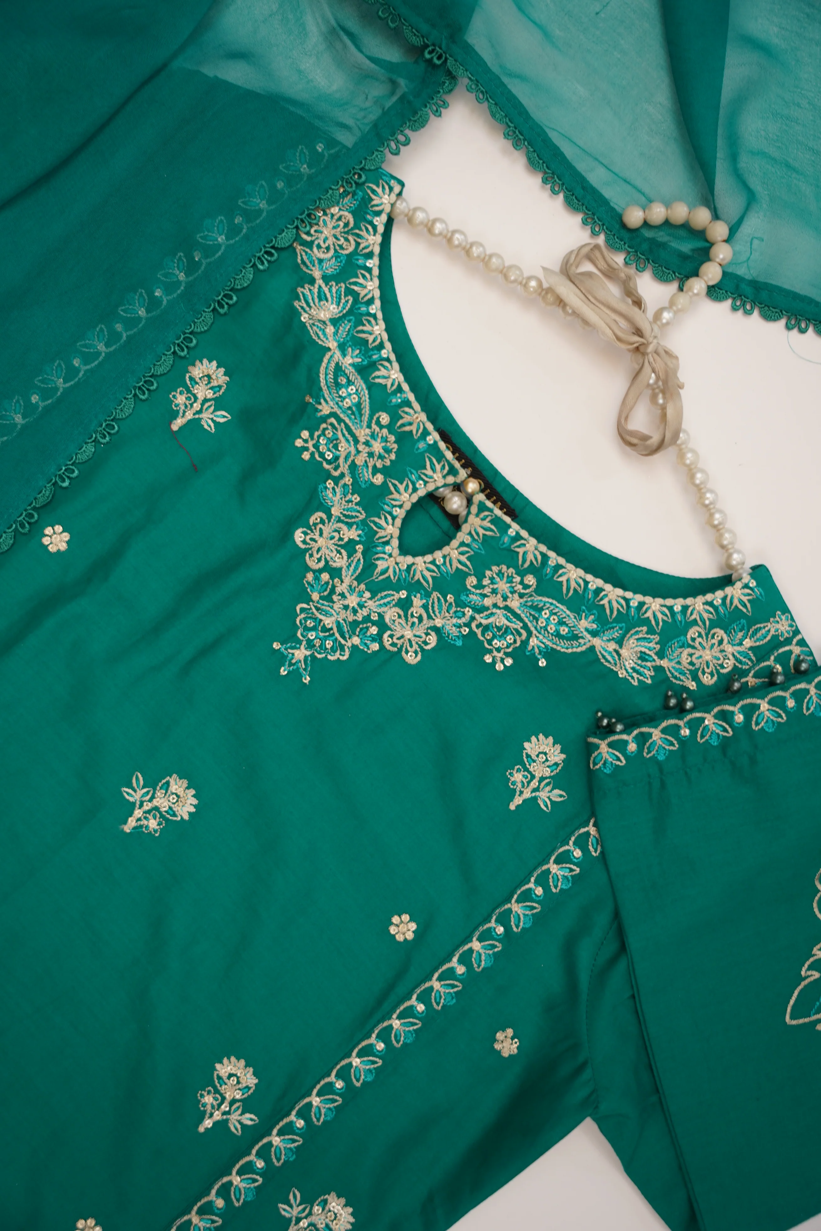 shagun exclusive plazo trouser lawn collection vol 2 HD-04 - Image 8