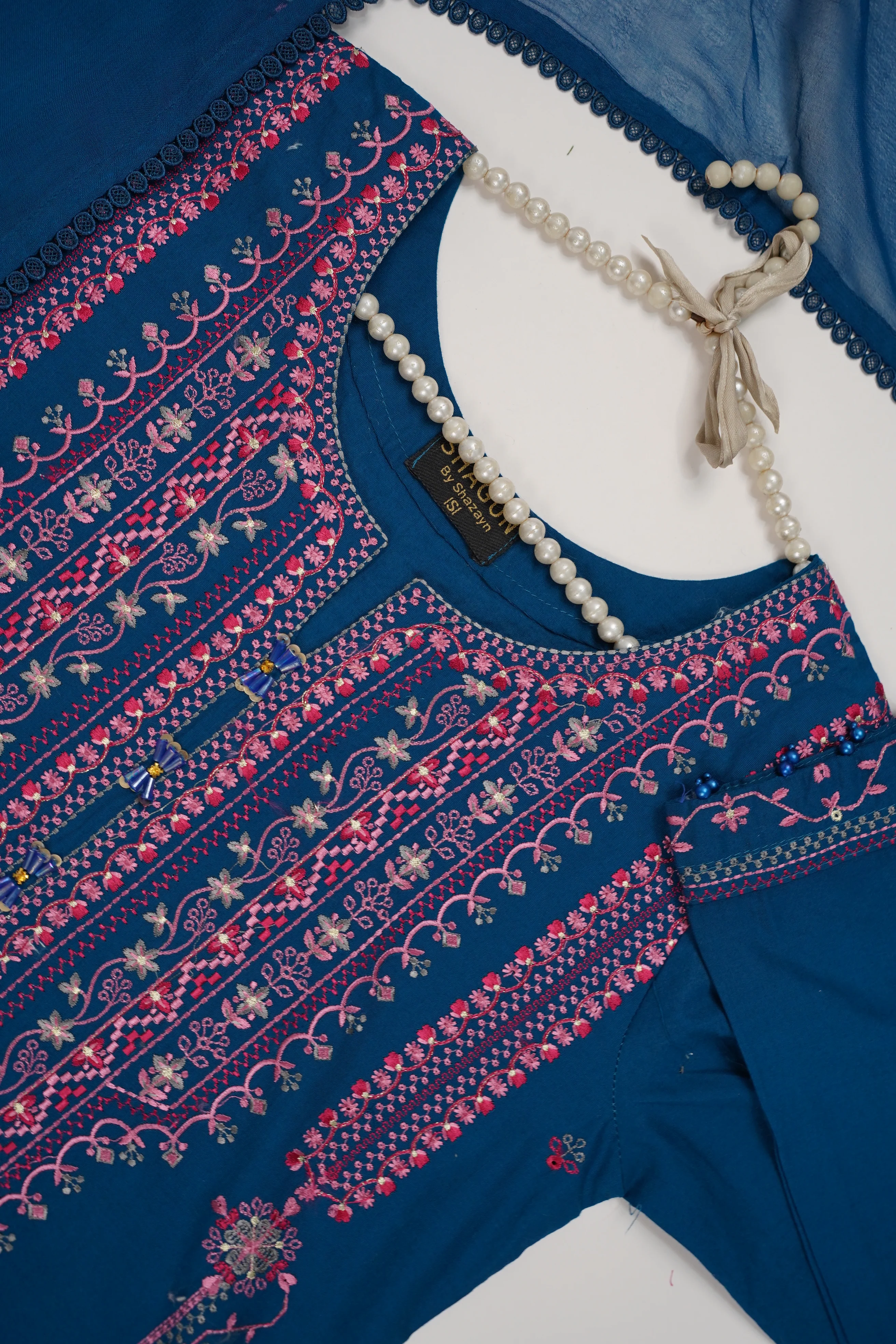 shagun exclusive plazo trouser lawn collection vol 2 HD-07 - Image 7