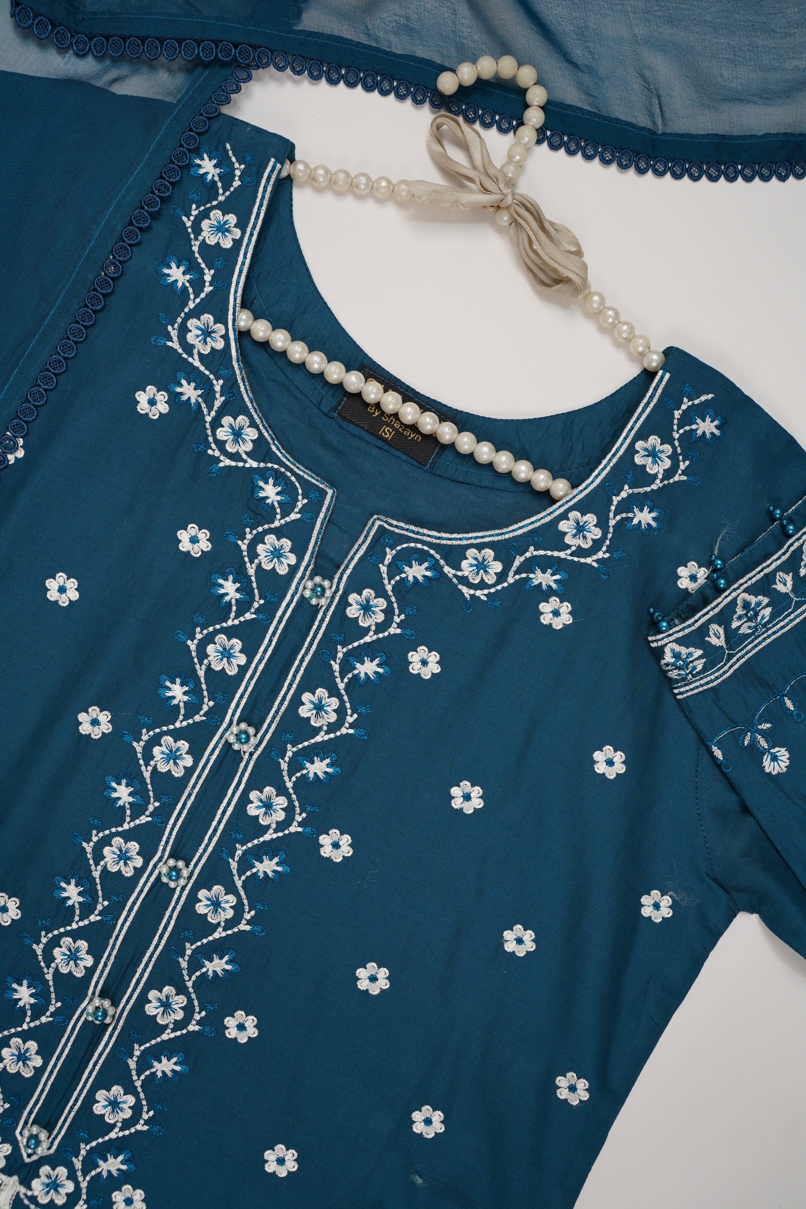 shagun exclusive plazo trouser lawn collection vol 2 HD-08 - Image 3