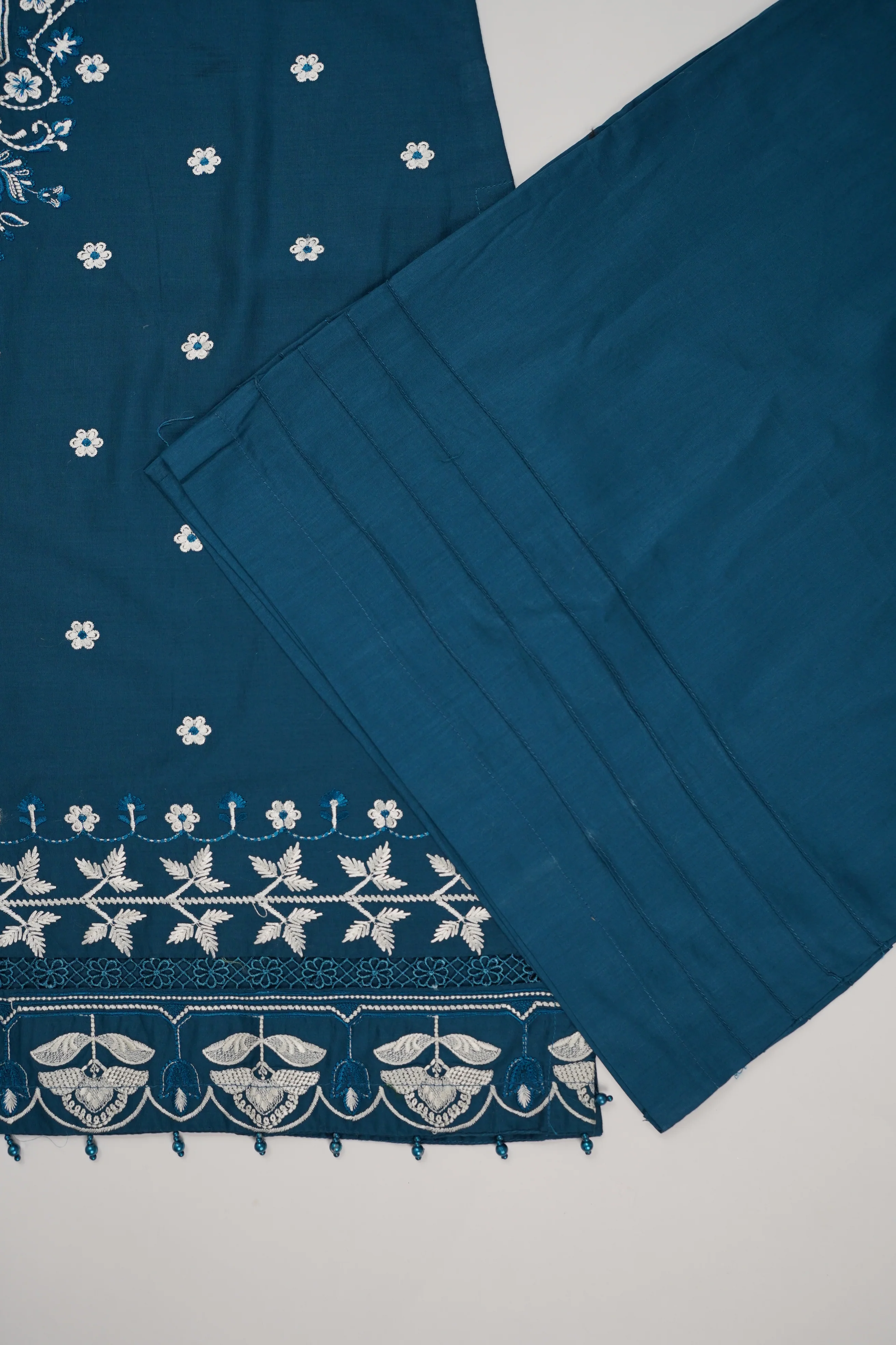 shagun exclusive plazo trouser lawn collection vol 2 HD-08 - Image 5