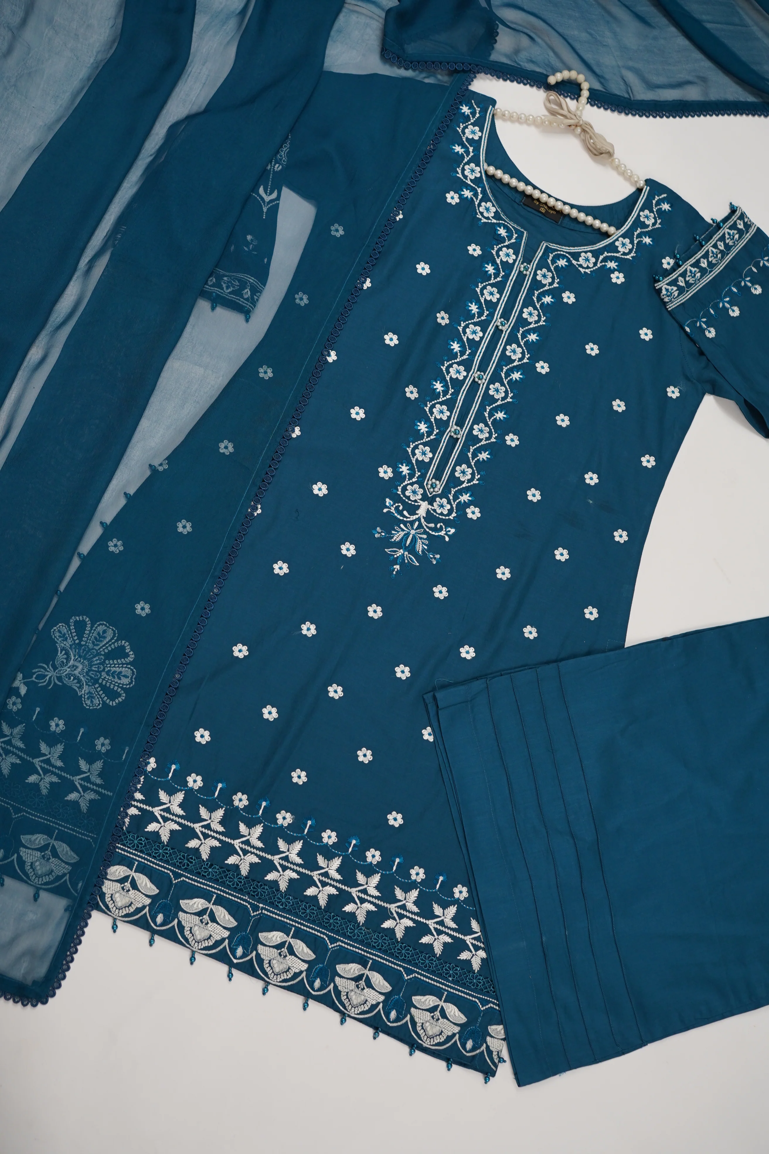 shagun exclusive plazo trouser lawn collection vol 2 HD-08 - Image 7