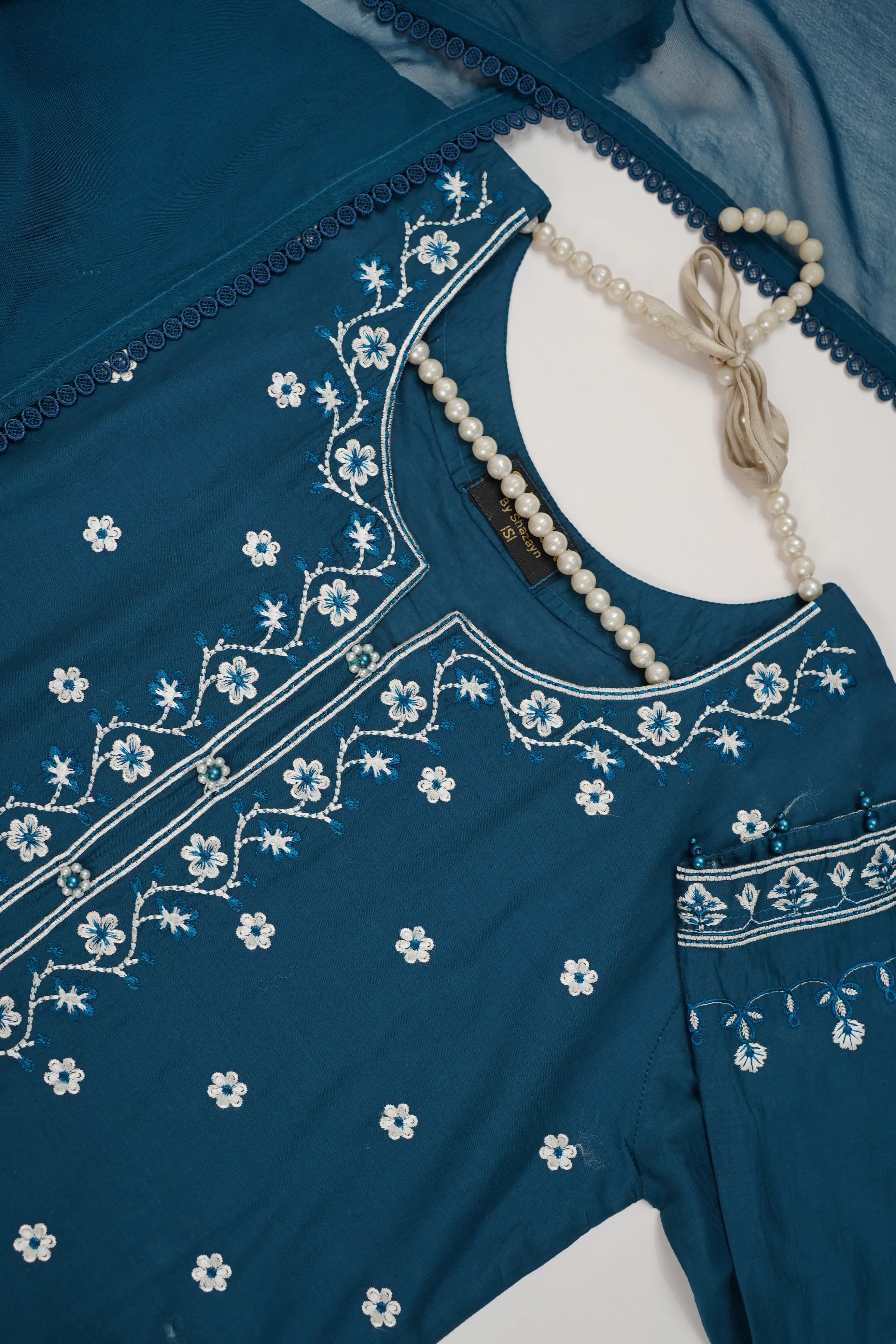 shagun exclusive plazo trouser lawn collection vol 2 HD-08 - Image 9