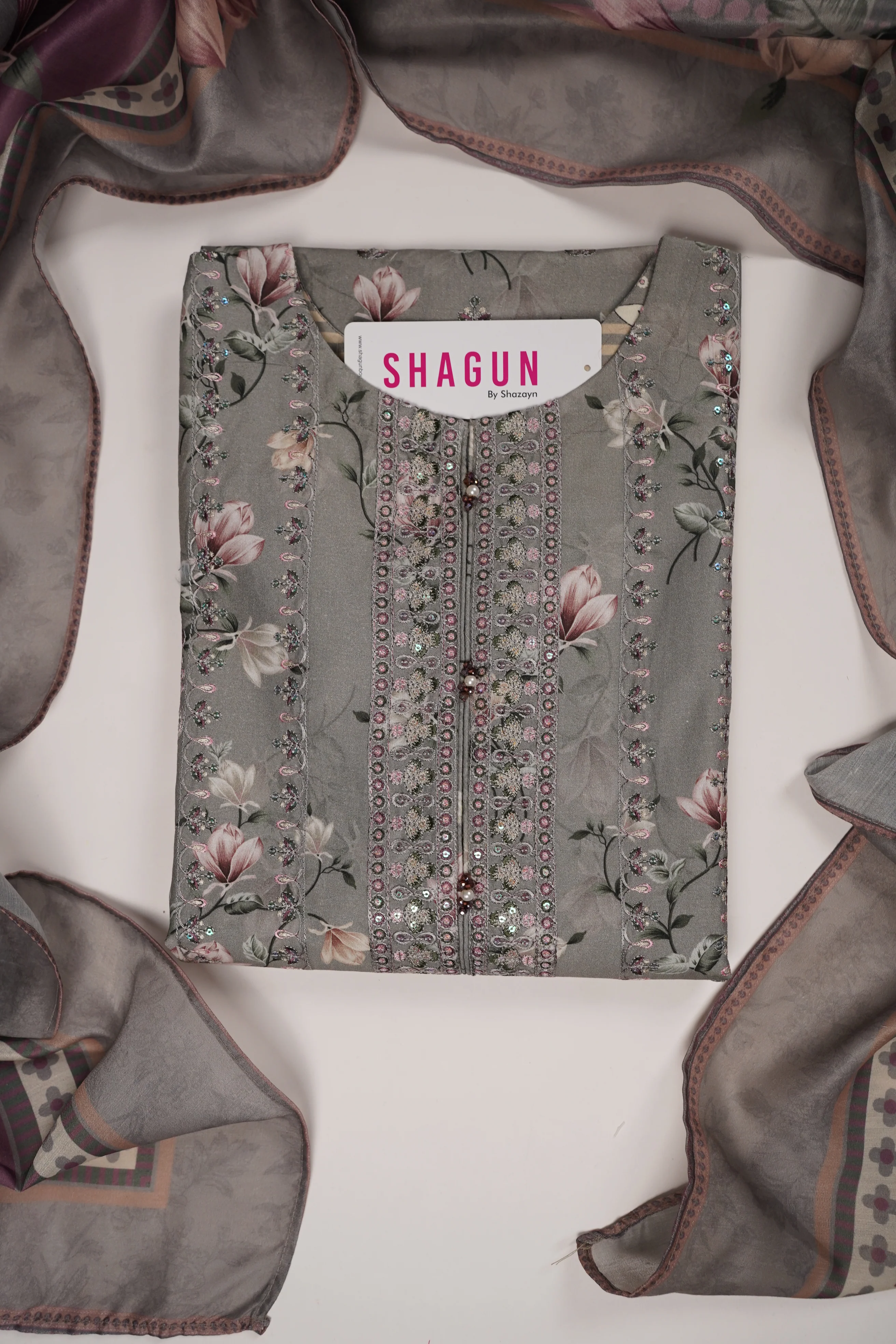 Shagun Exclusive Staple Linen collection KR-03 - Image 8