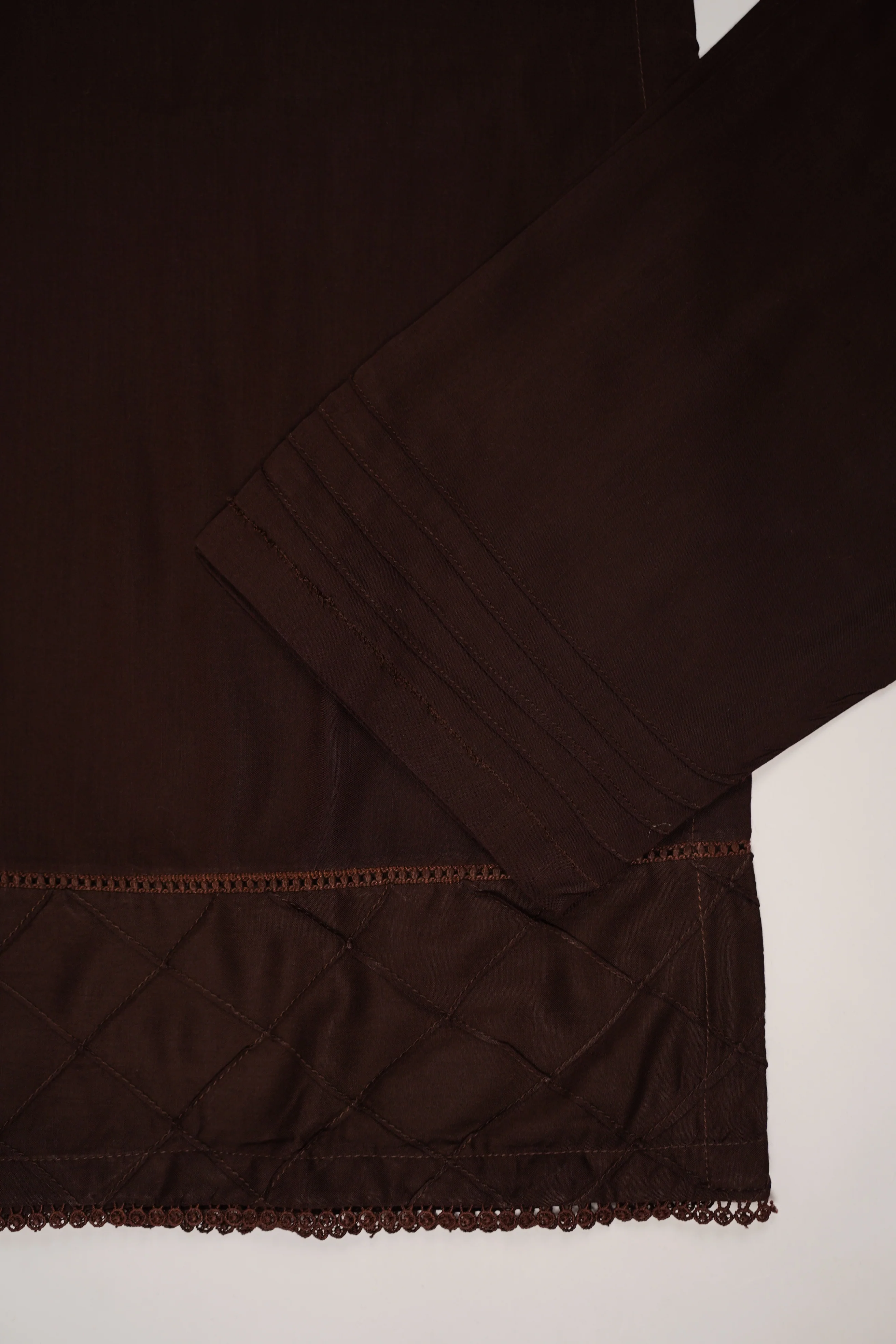 Shagun Linen Collection With Velvet Shawl YT-03 - Image 5