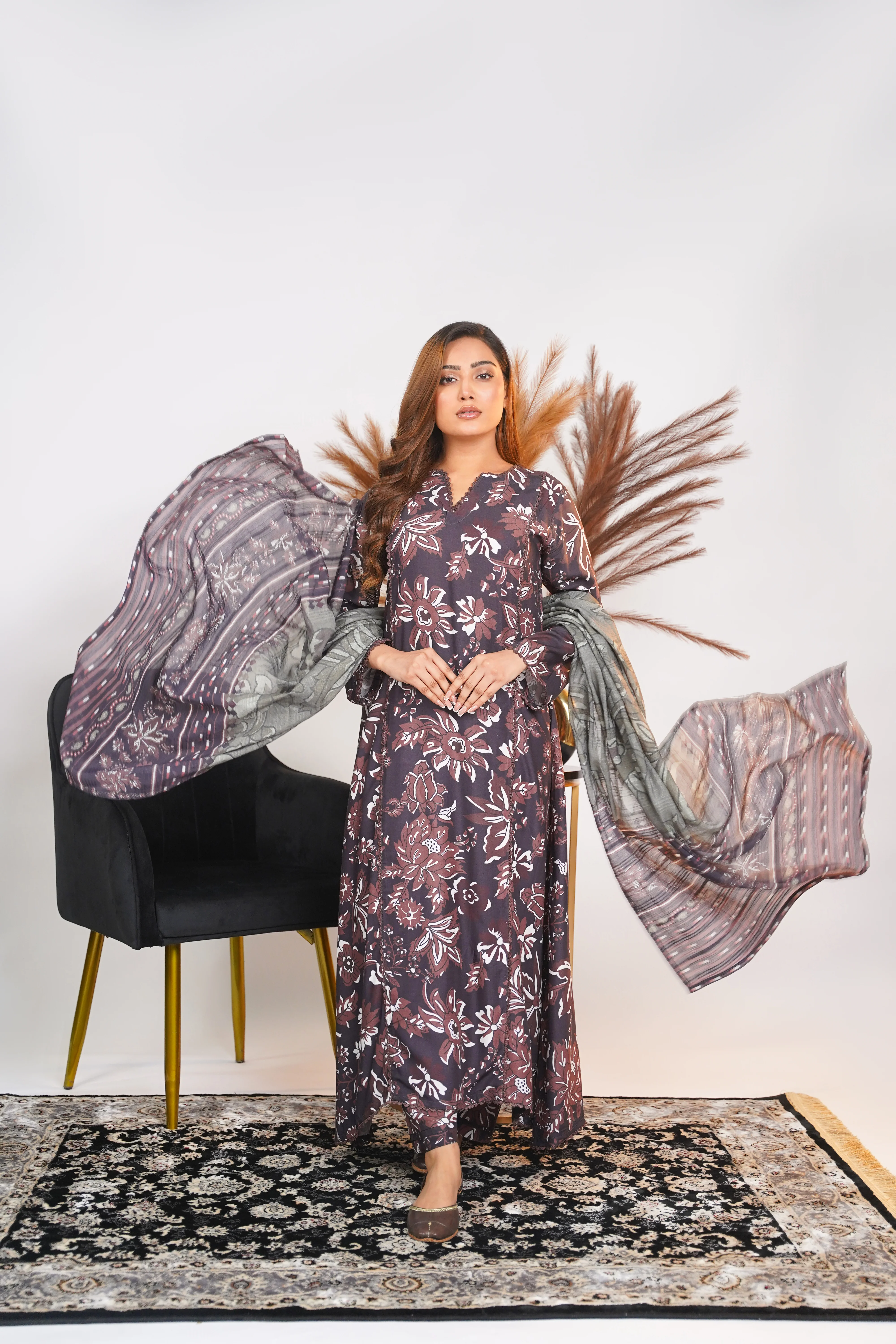 Shagun Mummy&Me Maxi Eid Collection 2025 | M-002 - Image 9