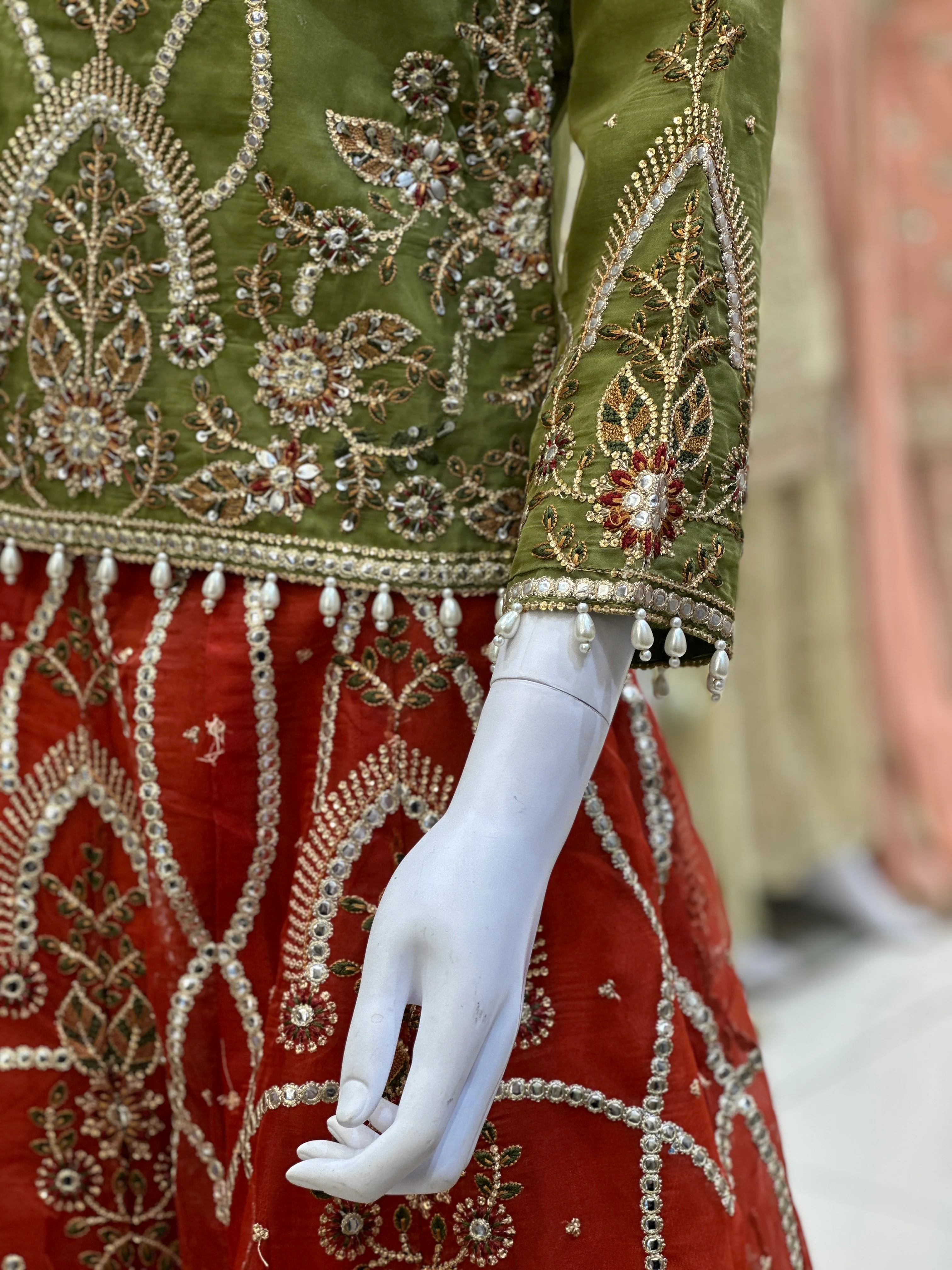 SINGHAR WEDDING LEHNGA CHOLI COLLECTION-VOLUME 2 AD-04 - Image 3
